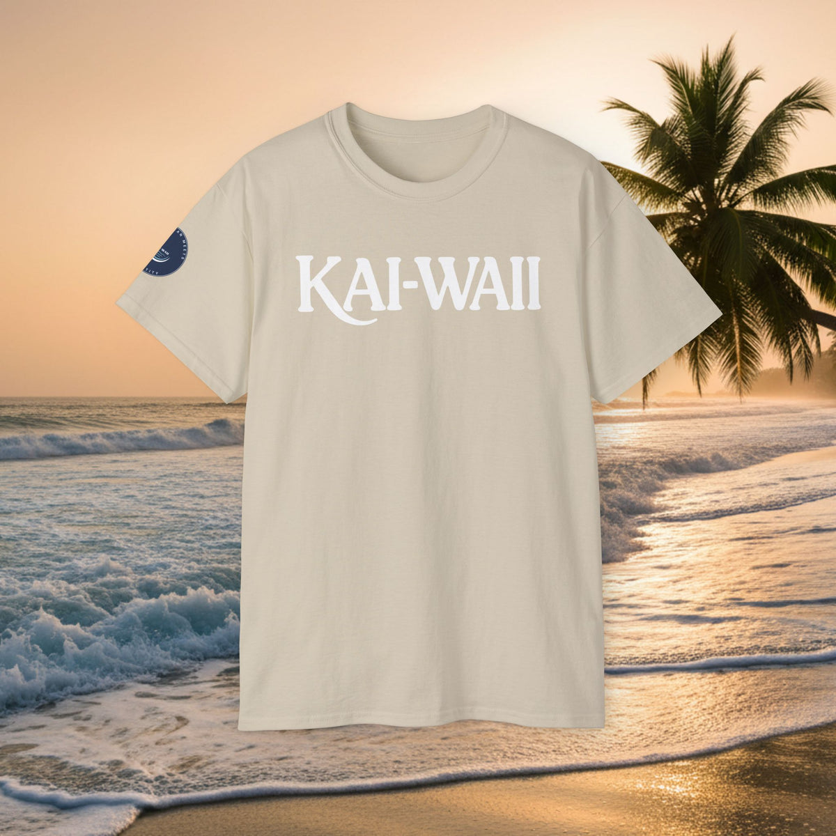 KAI-WAII Sunset Surf T-Shirt