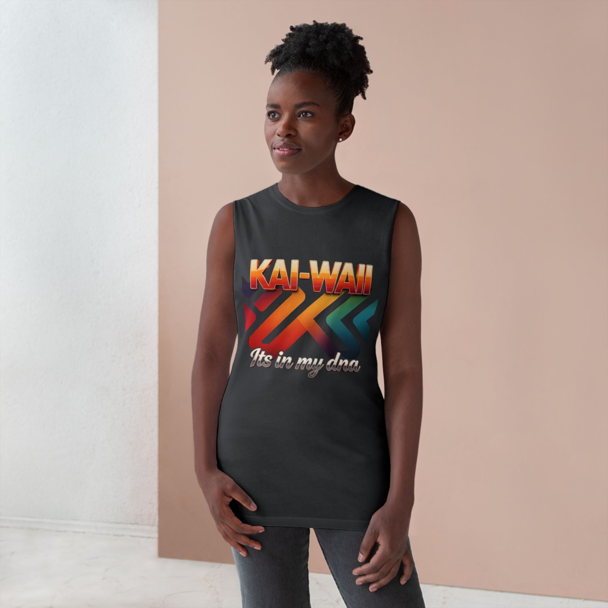 Tank Top — Retro "KAI-WAII It's in my dna" Graphic