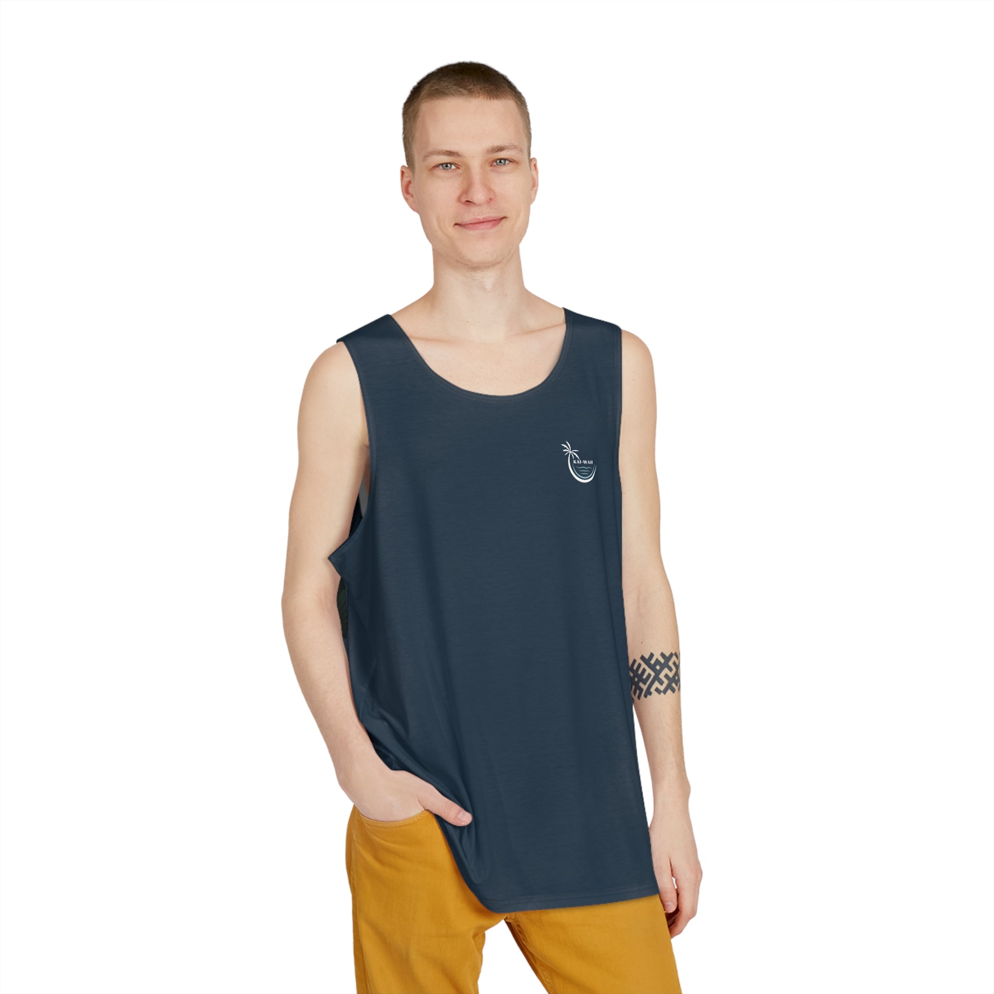 Tank Top — "I'm On Fiji Time" Tropical Beach Vacation Shirt