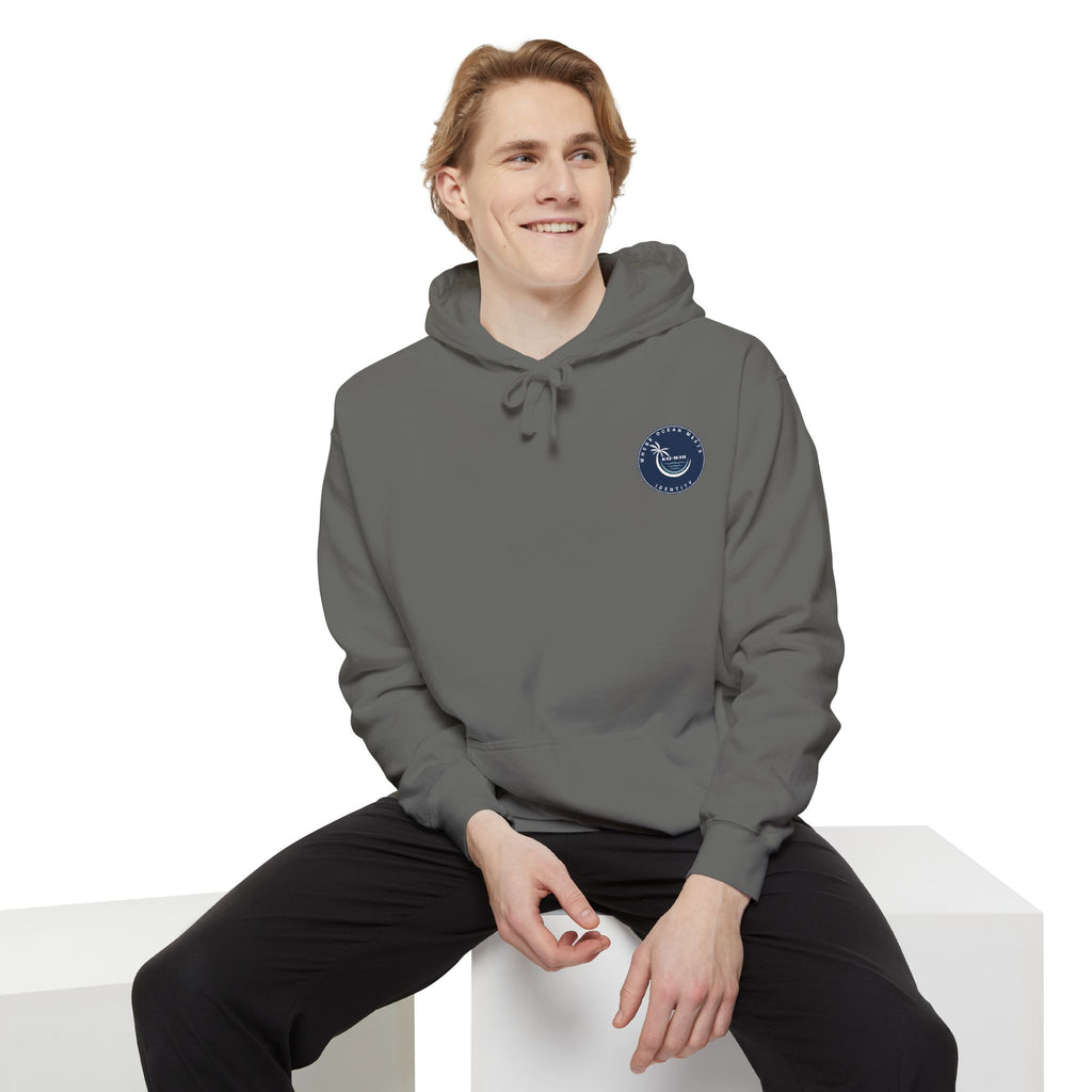Hoodie - "Keep Calm and Let Jesus Take the Wheel" Nautical Graphic Hoodie