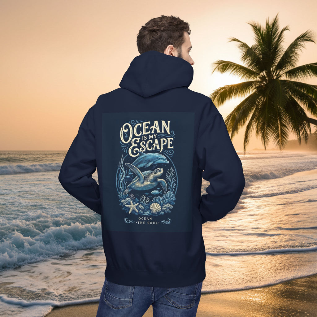 KAI-WAII Ocean Escape Hoodie — Graphic Pullover