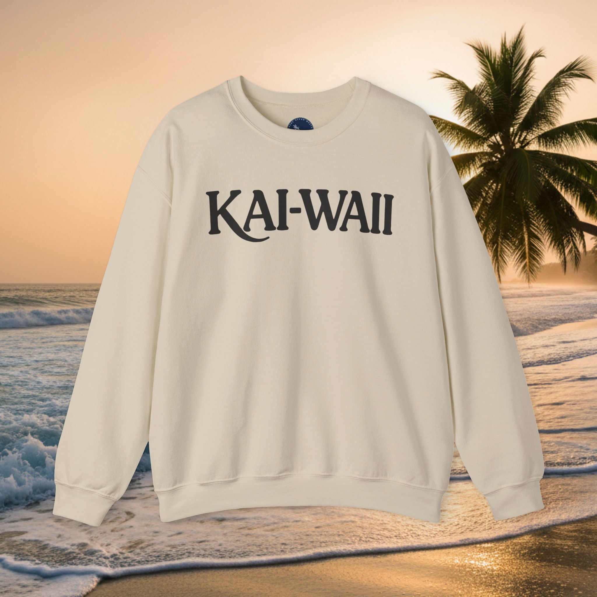 Crewneck Sweatshirt — "Keep Calm and Let Jesus Take the Wheel"