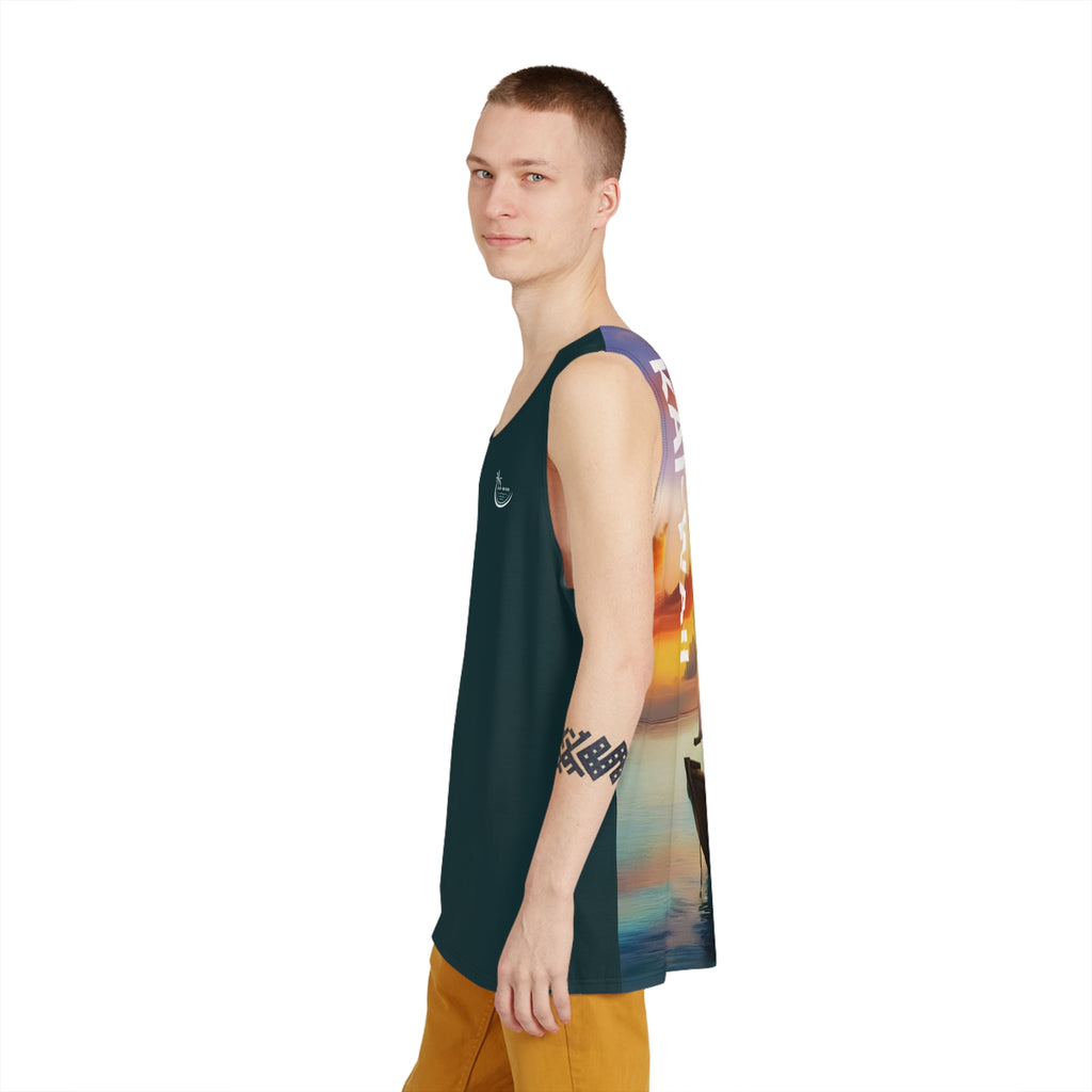 Sailboat Sunset Tank Top — 'KAI-WAII' Beach Print