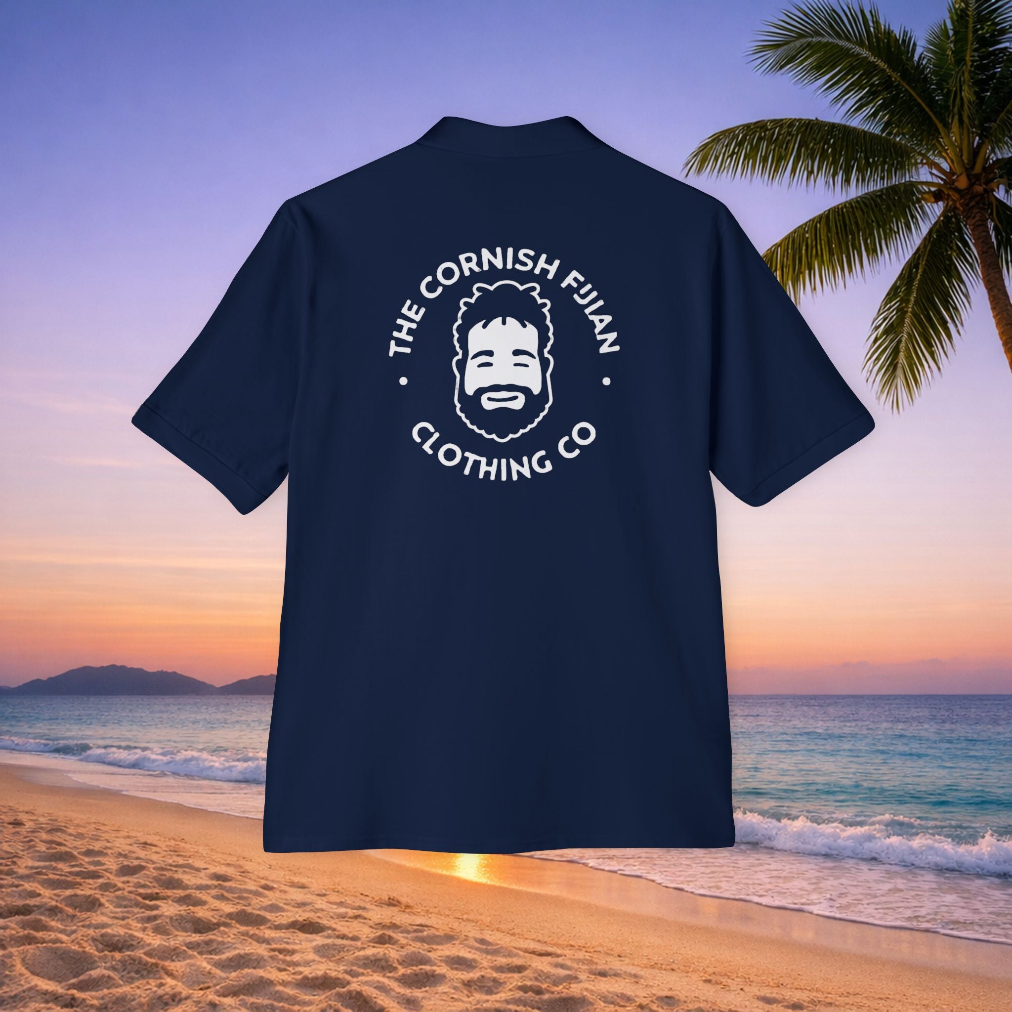 'The Cornish Fijian' - Men's Pique Polo
