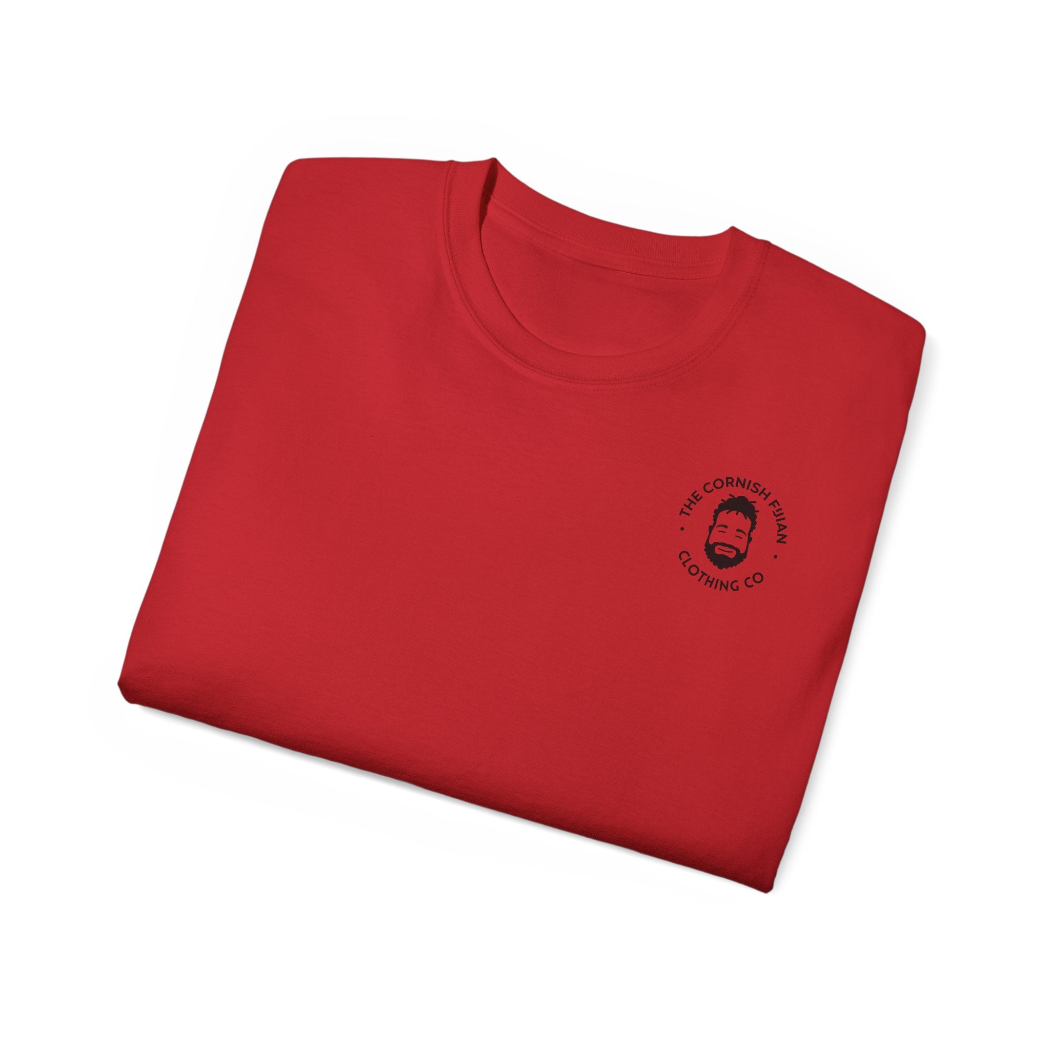 'The Cornish Fijian' Logo Medium Weight T-Shirt