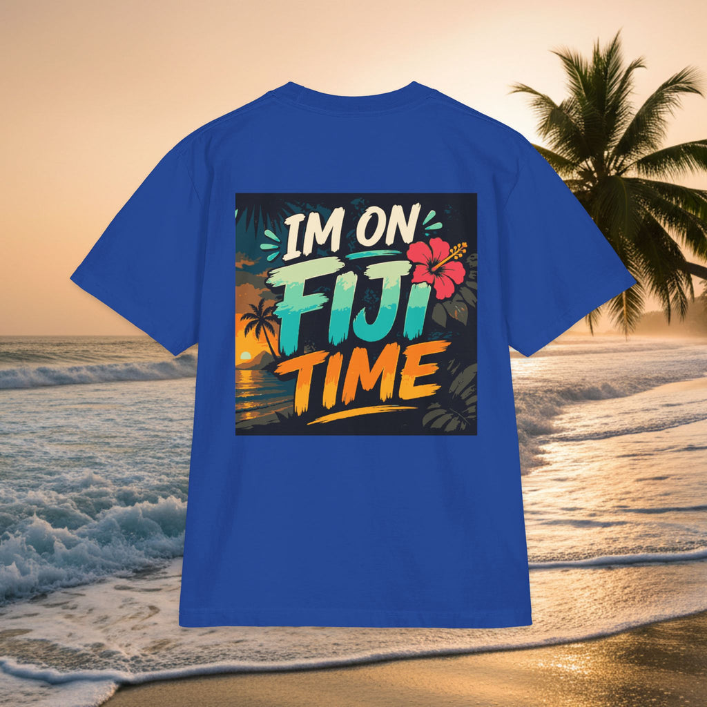 'I'm on Fiji Time' Tropical Vacation Tee