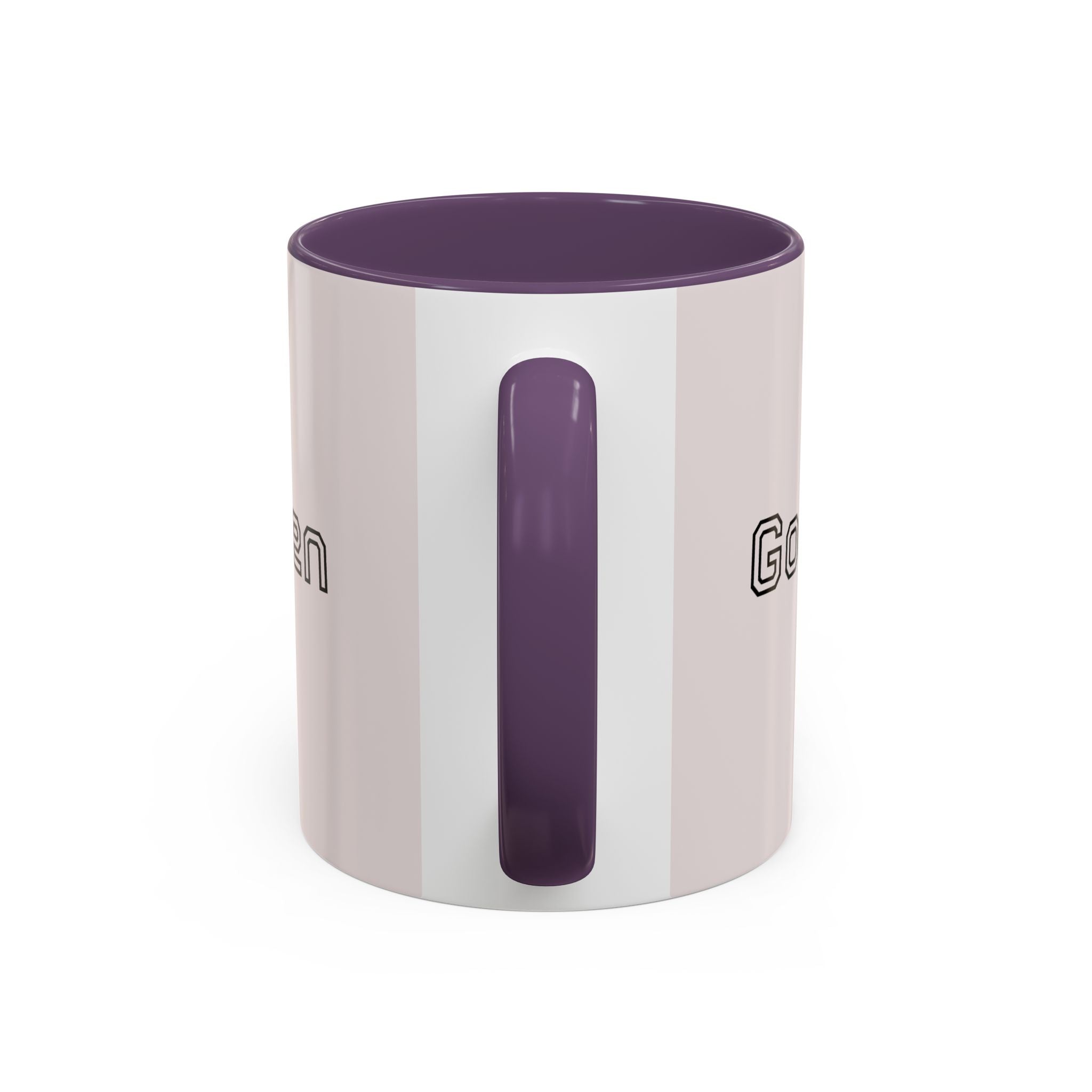 Motivational Accent Coffee Mug — "God Made It Happen" Inspirational Latte Mug