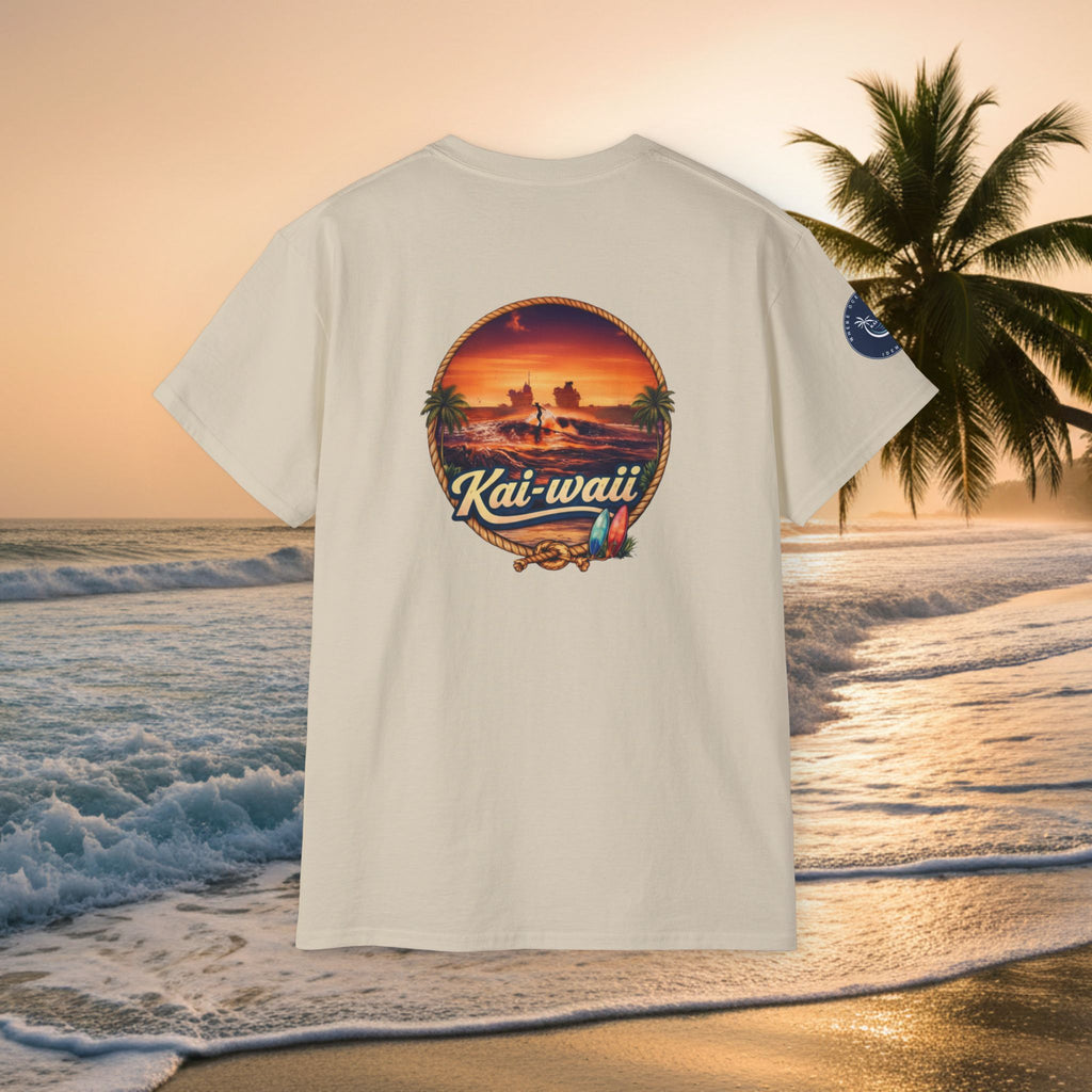 KAI-WAII Sunset Surf T-Shirt