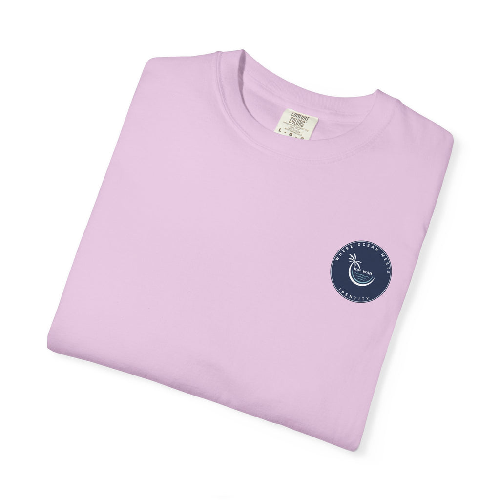 Graphic T-Shirt — "Shit I Don't Have Time For" Beach Sunset Crew Tee