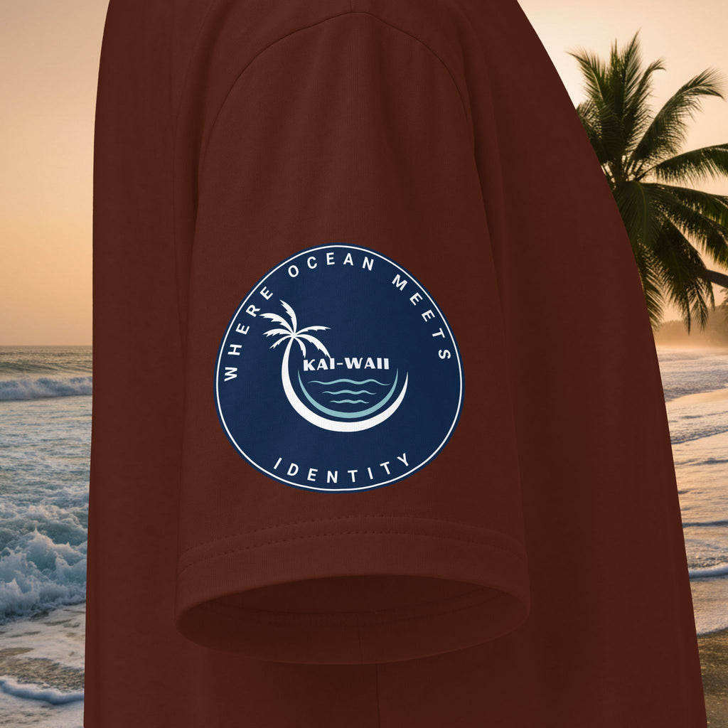 Ocean Escape T-Shirt — "KAI-WAII" Whale Graphic Premium Beach Tee