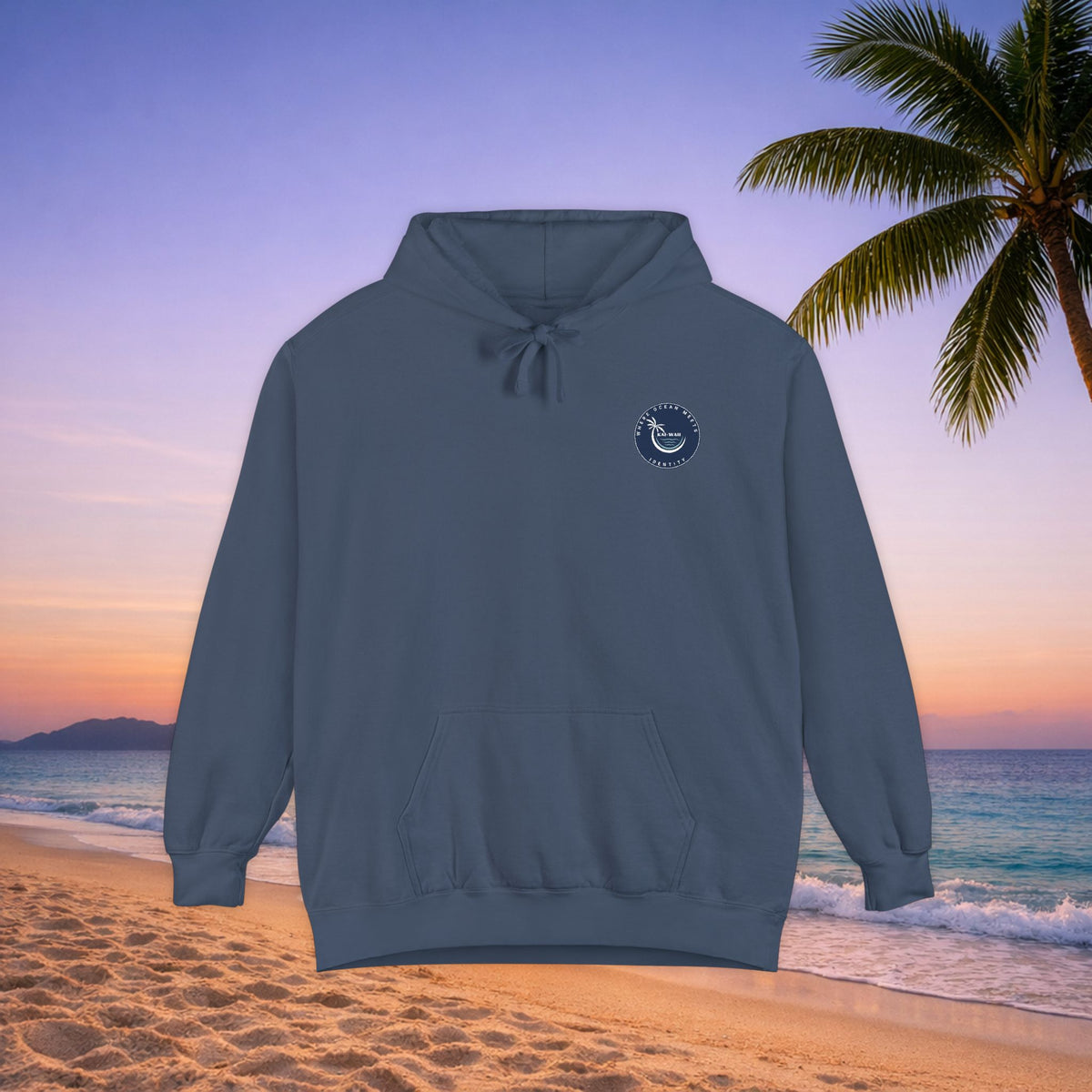 Hoodie - "Keep Calm and Let Jesus Take the Wheel" Nautical Graphic Hoodie