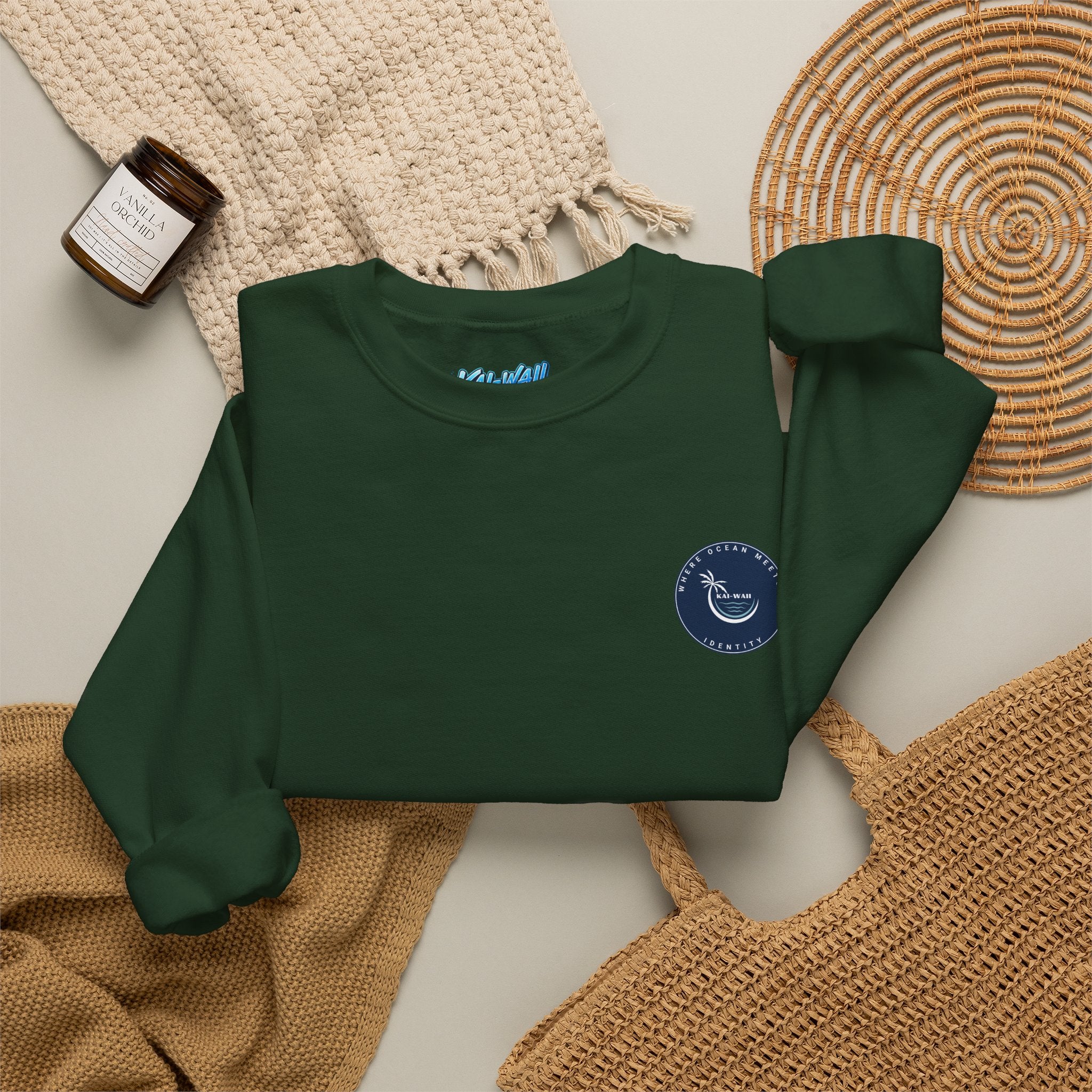 "Miners Never Walk Alone" Explorer Crewneck — Isaiah 40:29 Tribute