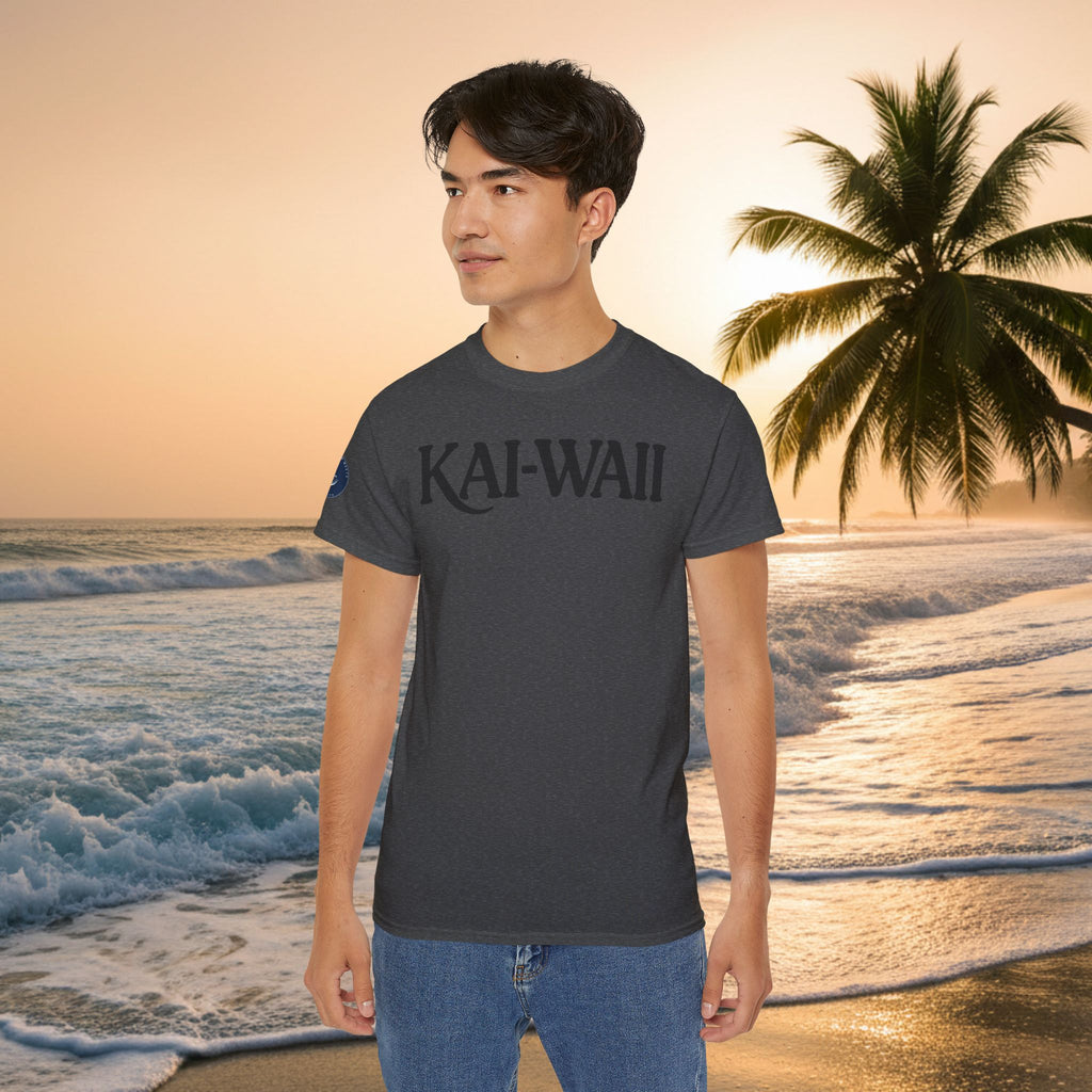 KAI_WAII Beach T-Shirt — Vintage Hawaiian Surf Tee
