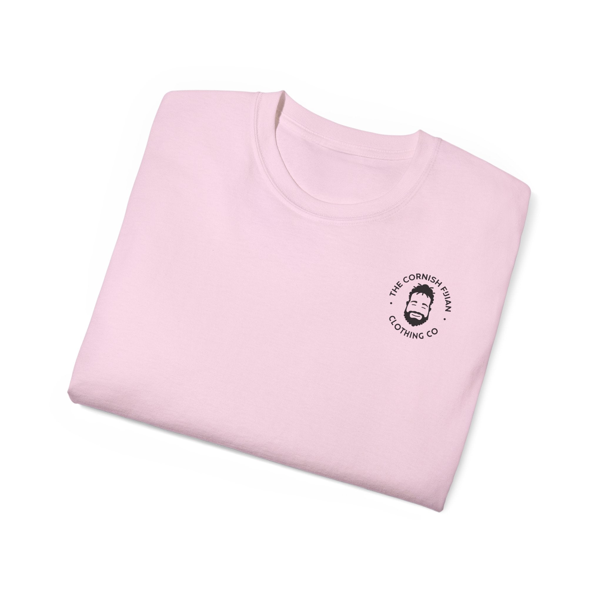 'The Cornish Fijian' Logo Medium Weight T-Shirt