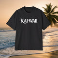 KAI-WAII Oversized Tee — "Shit I Don't Have Time For" Beach Graphic Shirt