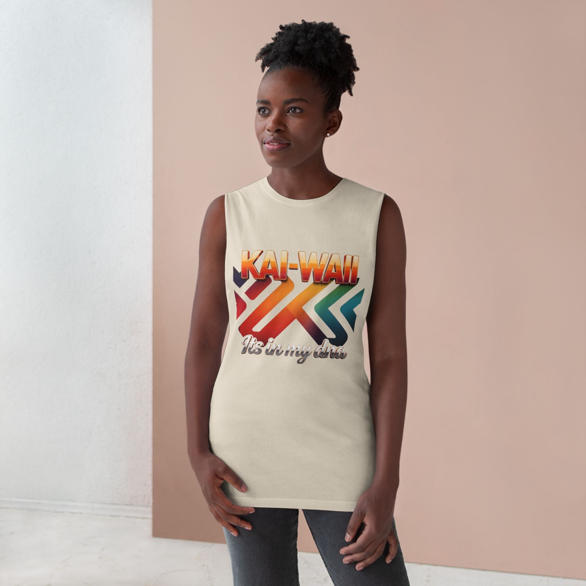 Tank Top — Retro "KAI-WAII It's in my dna" Graphic