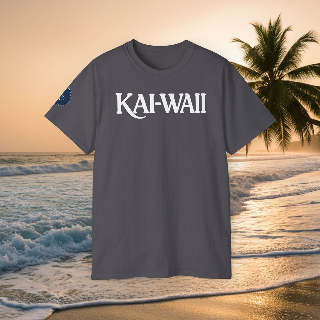 KAI-WAII Beach T-Shirt — Vintage Hawaiian Surf Tee
