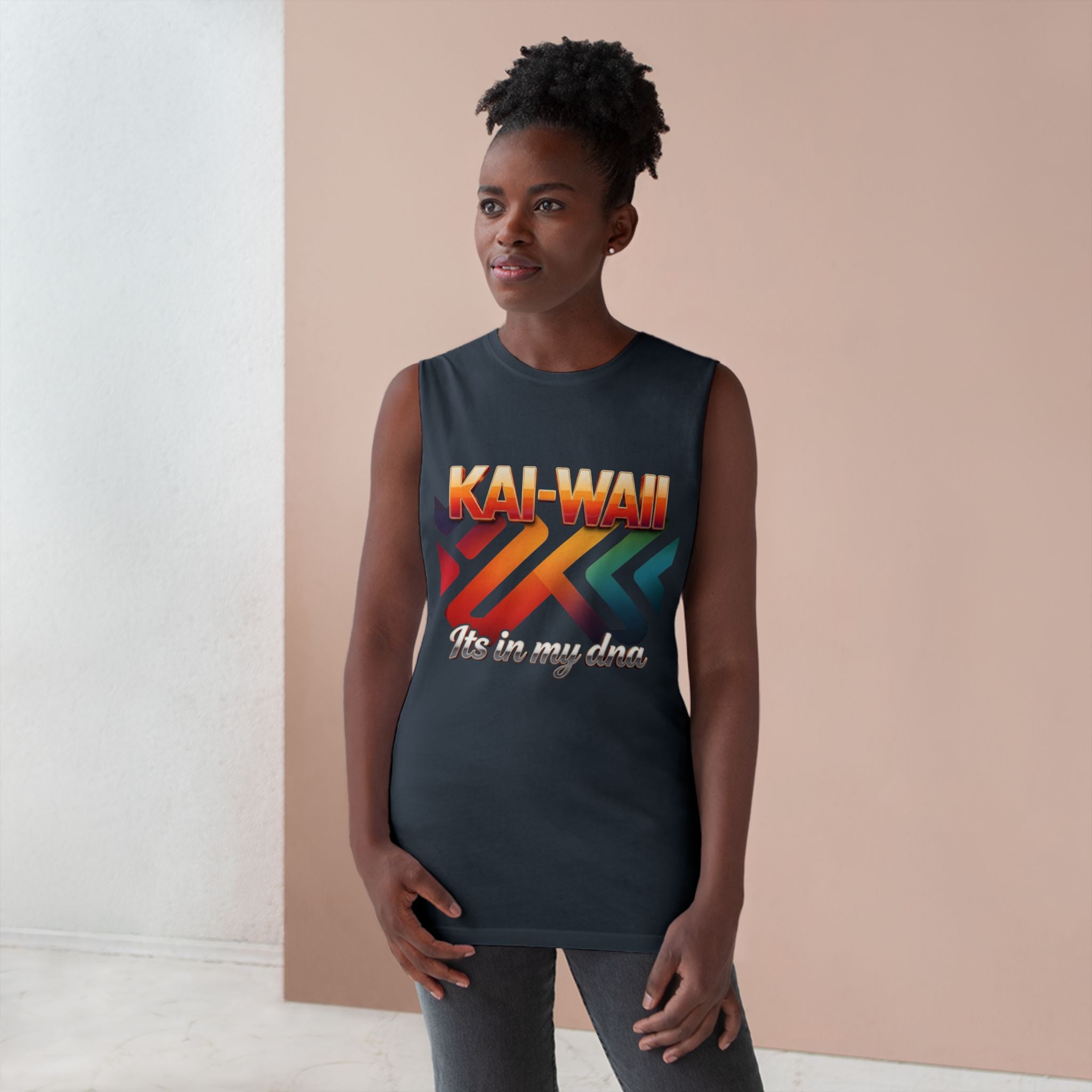 Tank Top — Retro "KAI-WAII It's in my dna" Graphic