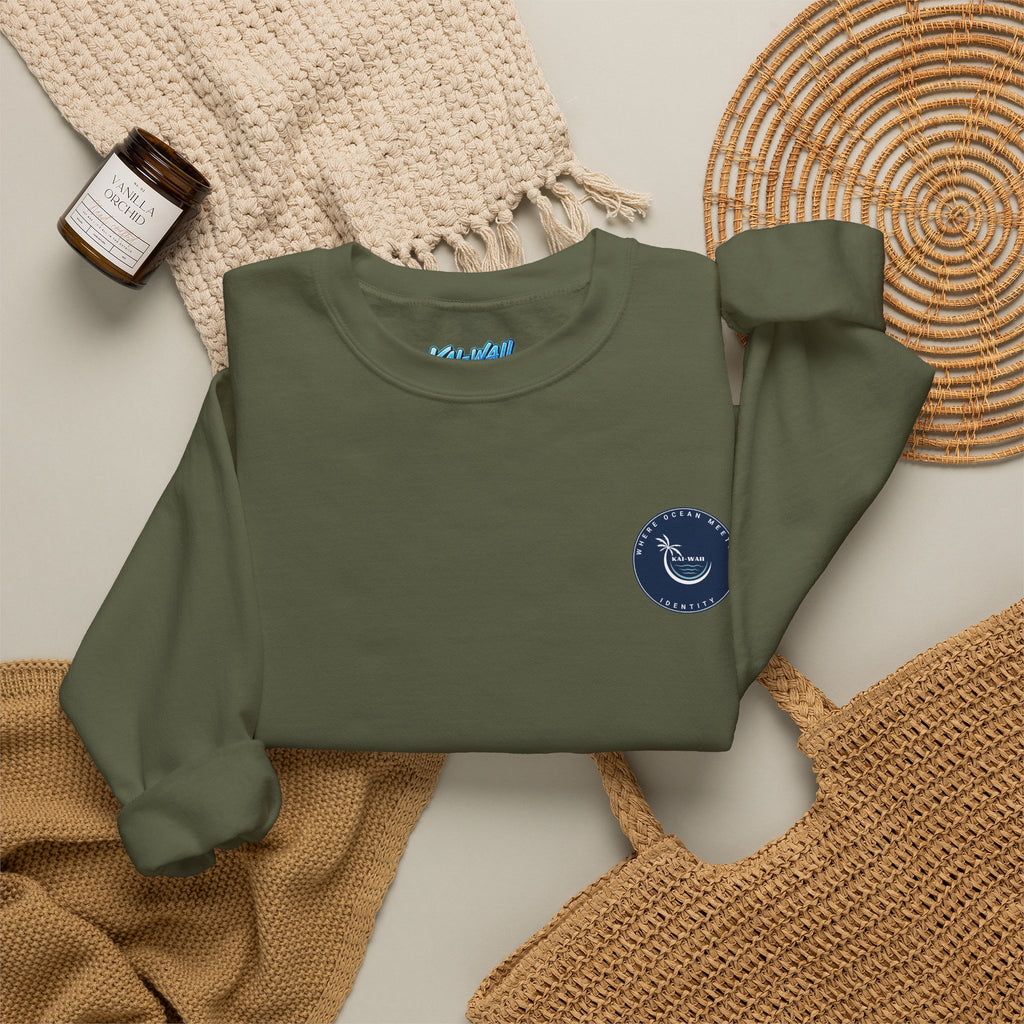 "Miners Never Walk Alone" Explorer Crewneck — Isaiah 40:29 Tribute
