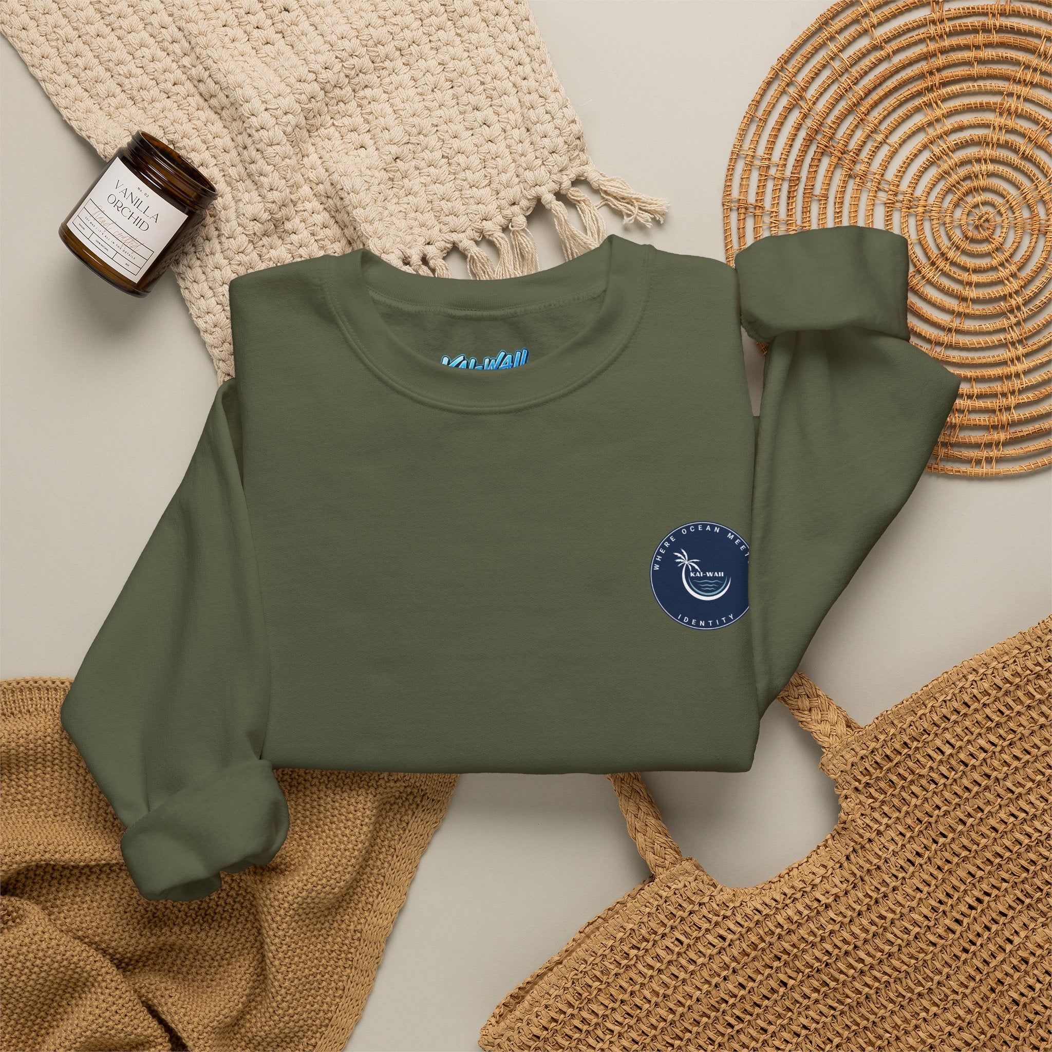 "Miners Never Walk Alone" Explorer Crewneck — Isaiah 40:29 Tribute