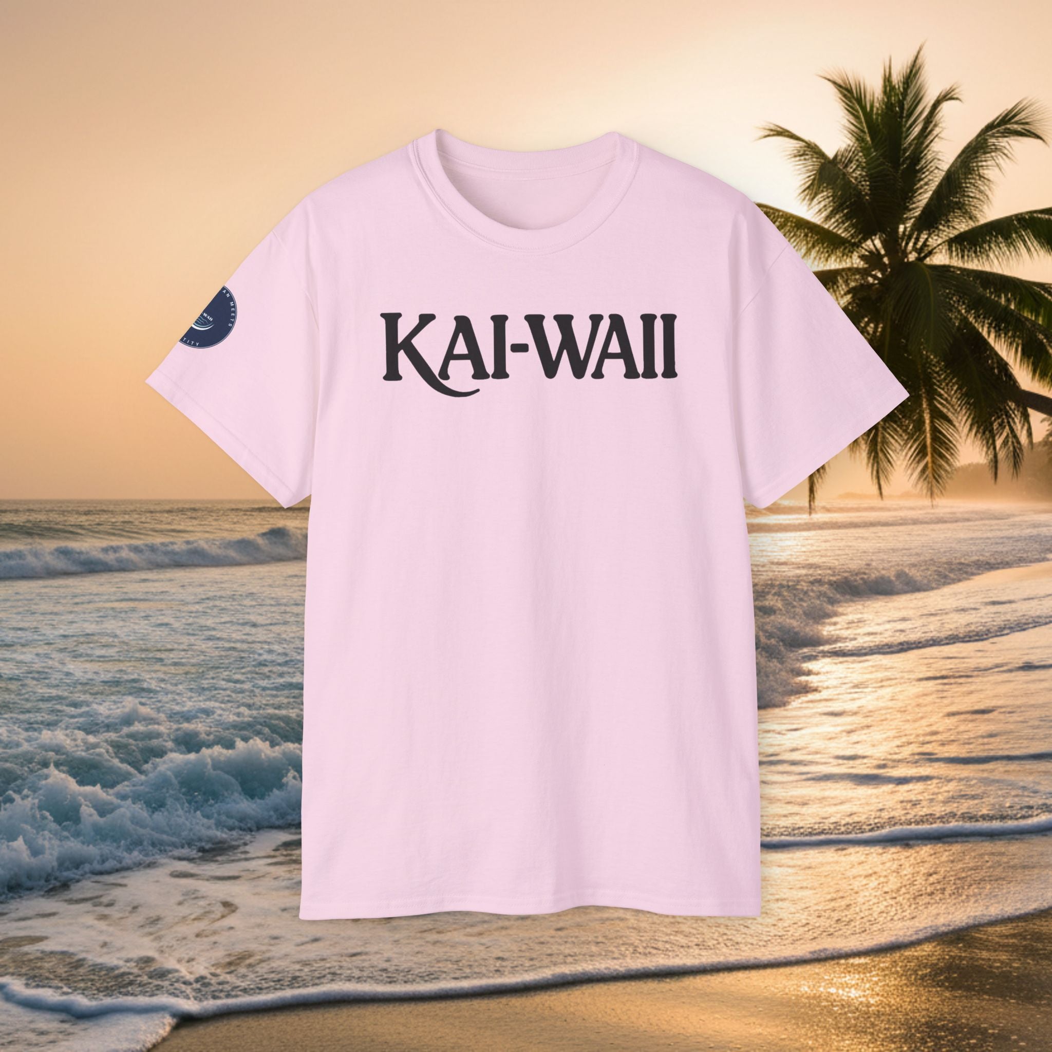 KAI-WAII Beach T-Shirt — Vintage Hawaiian Surf Tee