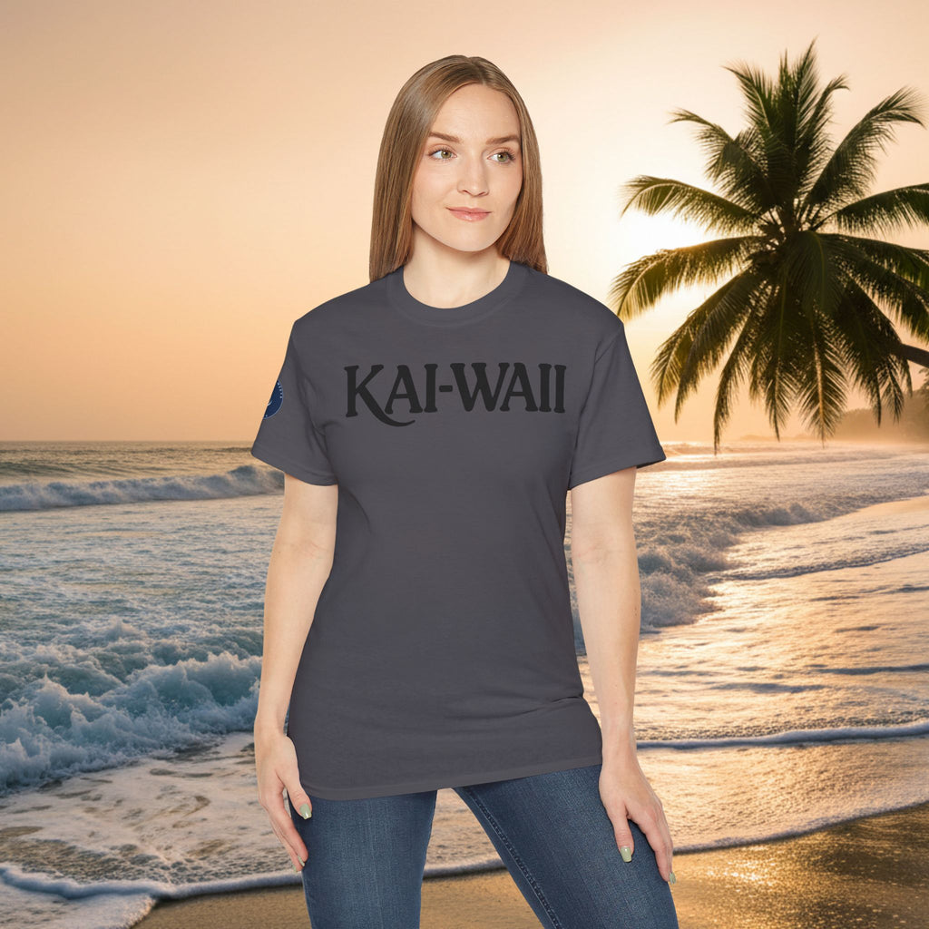 KAI_WAII Beach T-Shirt — Vintage Hawaiian Surf Tee