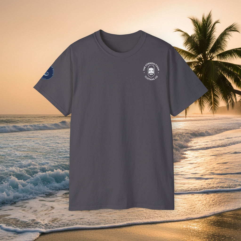 'The Cornish Fijian' Logo Medium Weight T-Shirt
