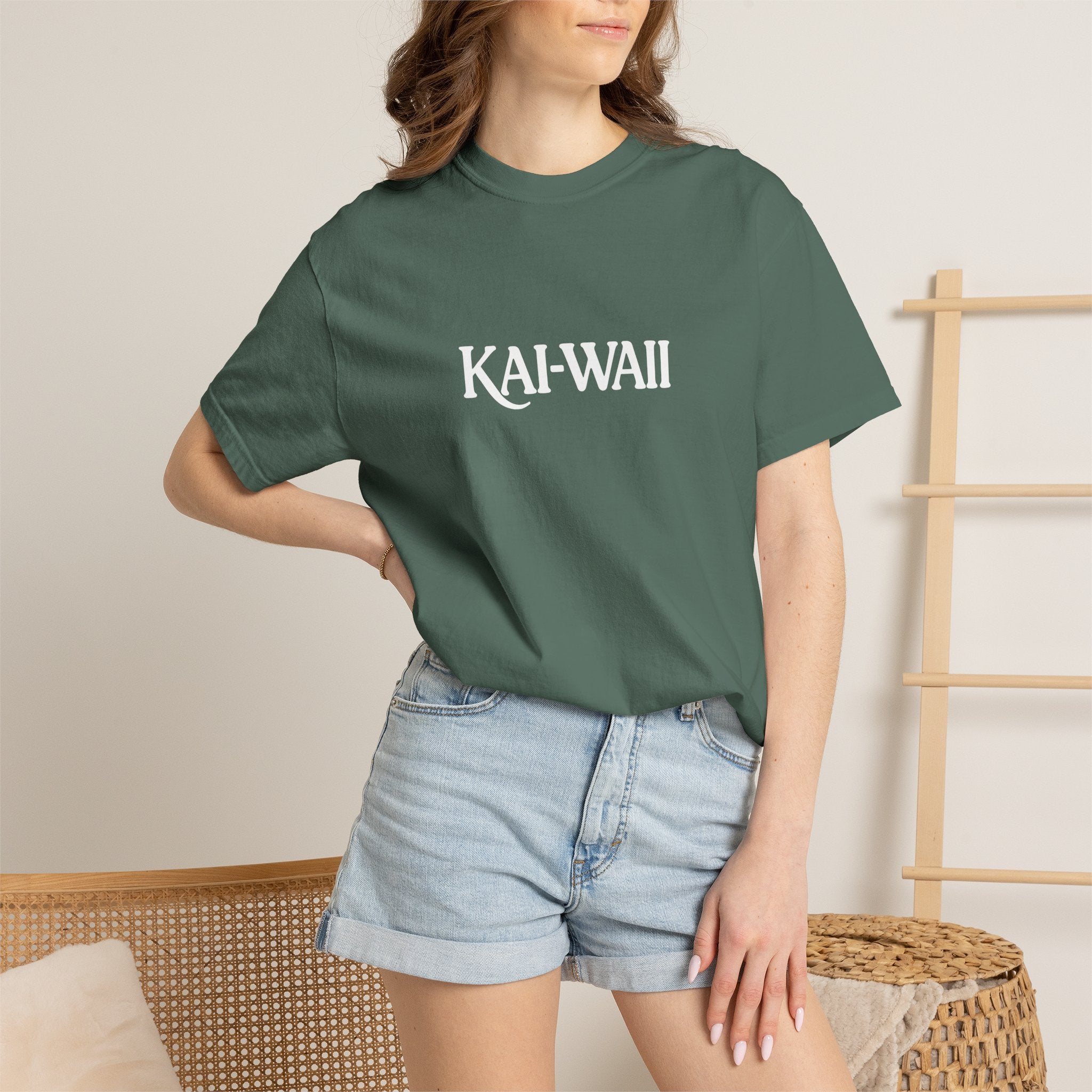 Ocean Escape T-Shirt — "Kai-Waii" Graphic Tee