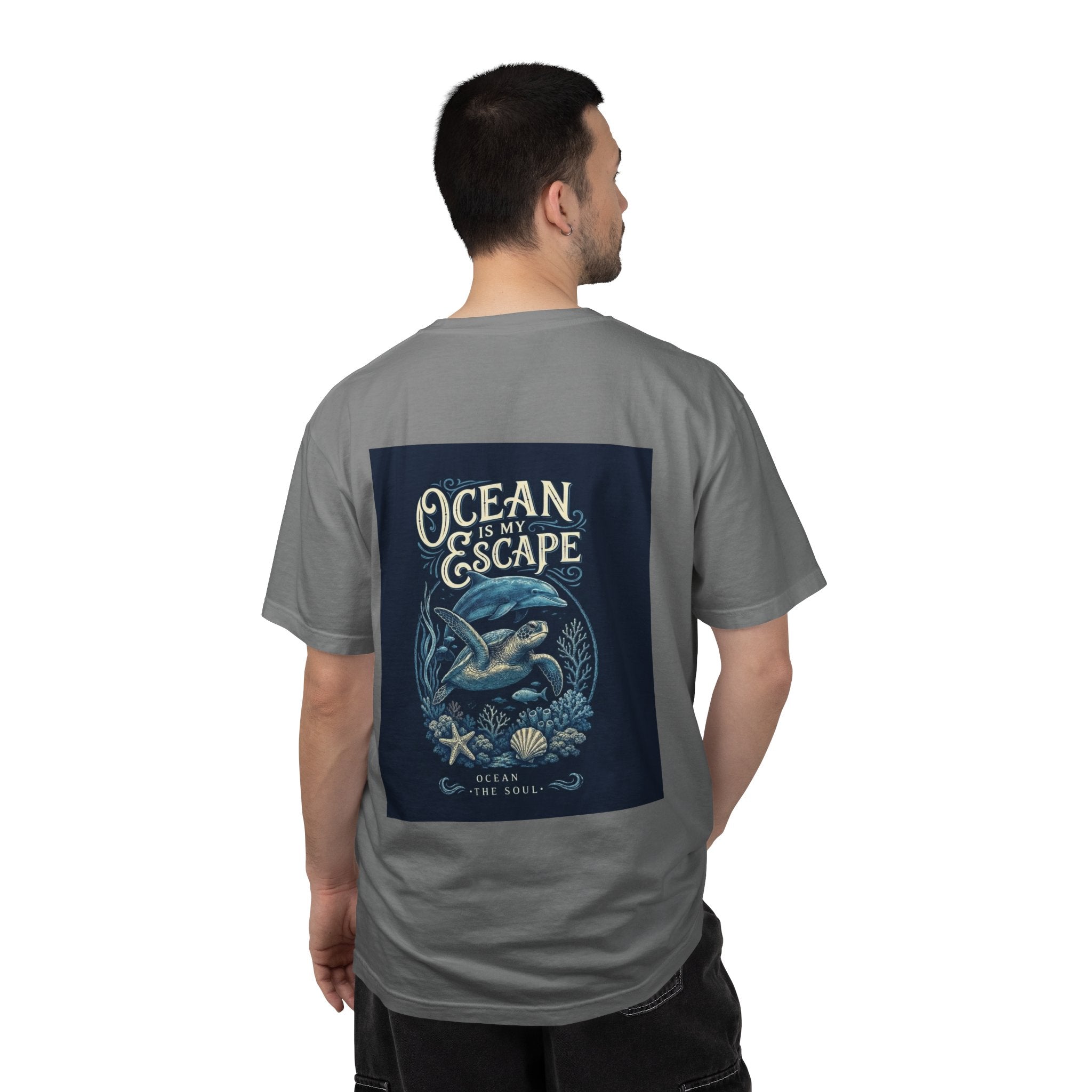 Ocean Escape T-Shirt — "Kai-Waii" Graphic Tee