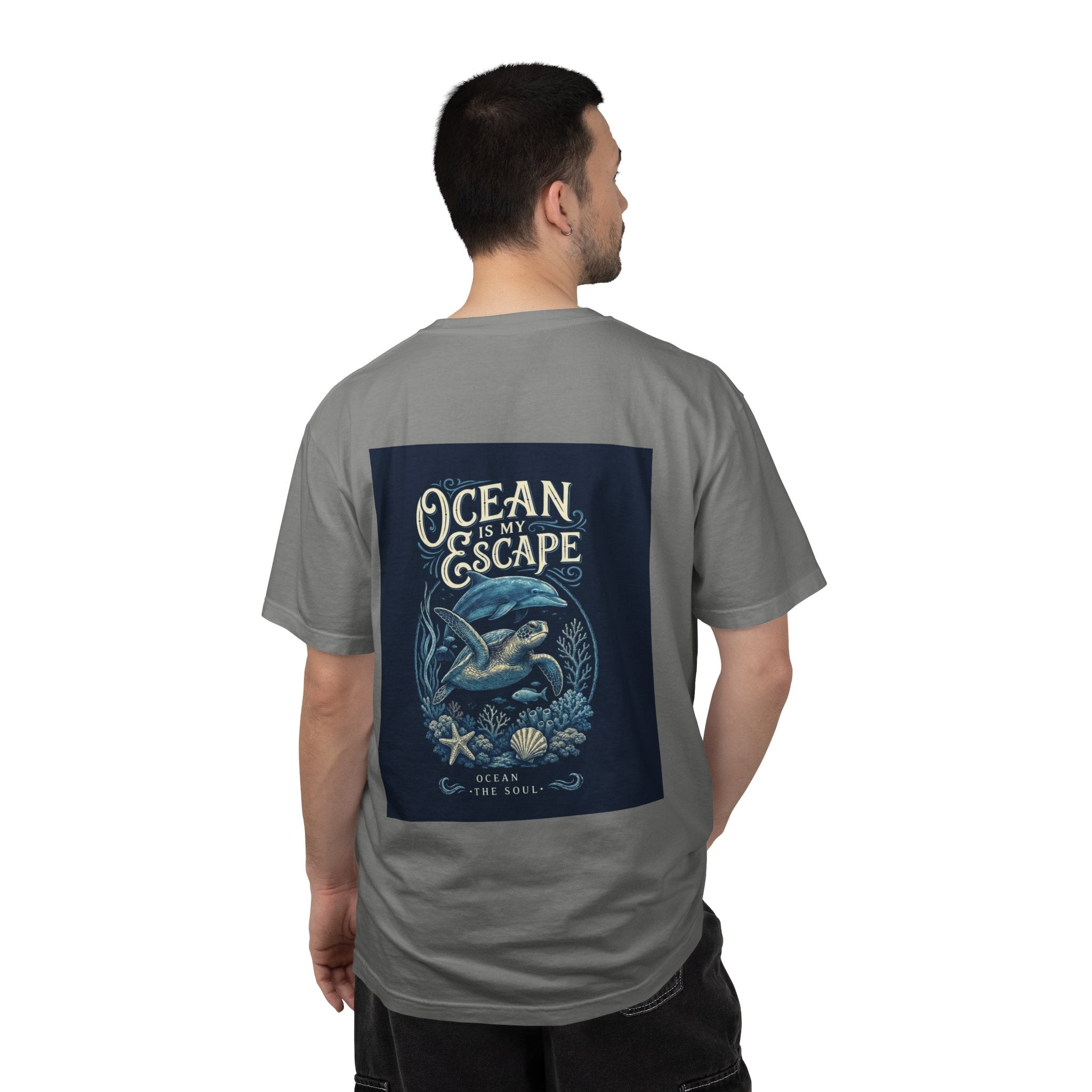 Ocean Escape T-Shirt — "Kai-Waii" Graphic Tee