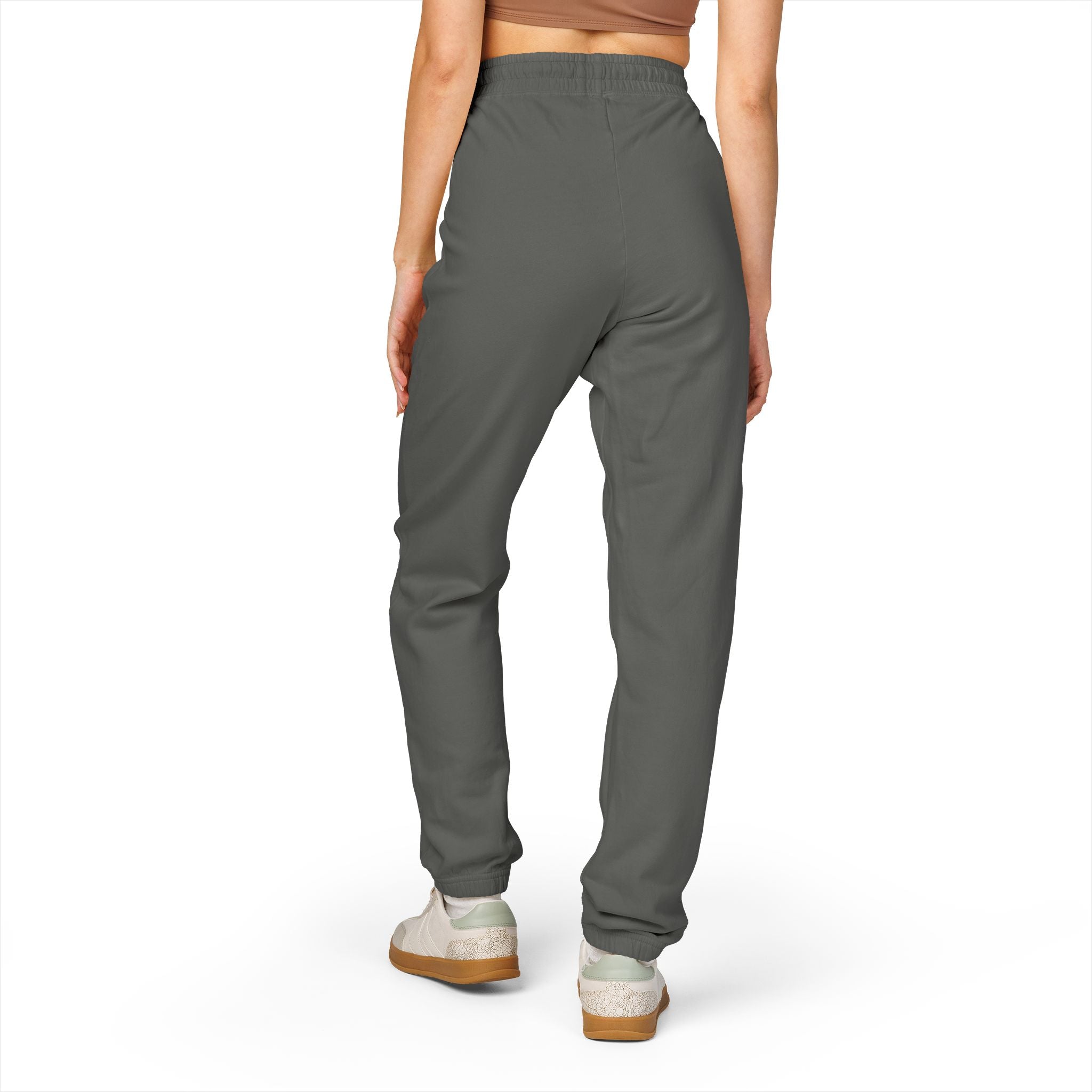 Kai-Waii Vertical Logo Sweatpants — Garment-Dyed Fleece Joggers