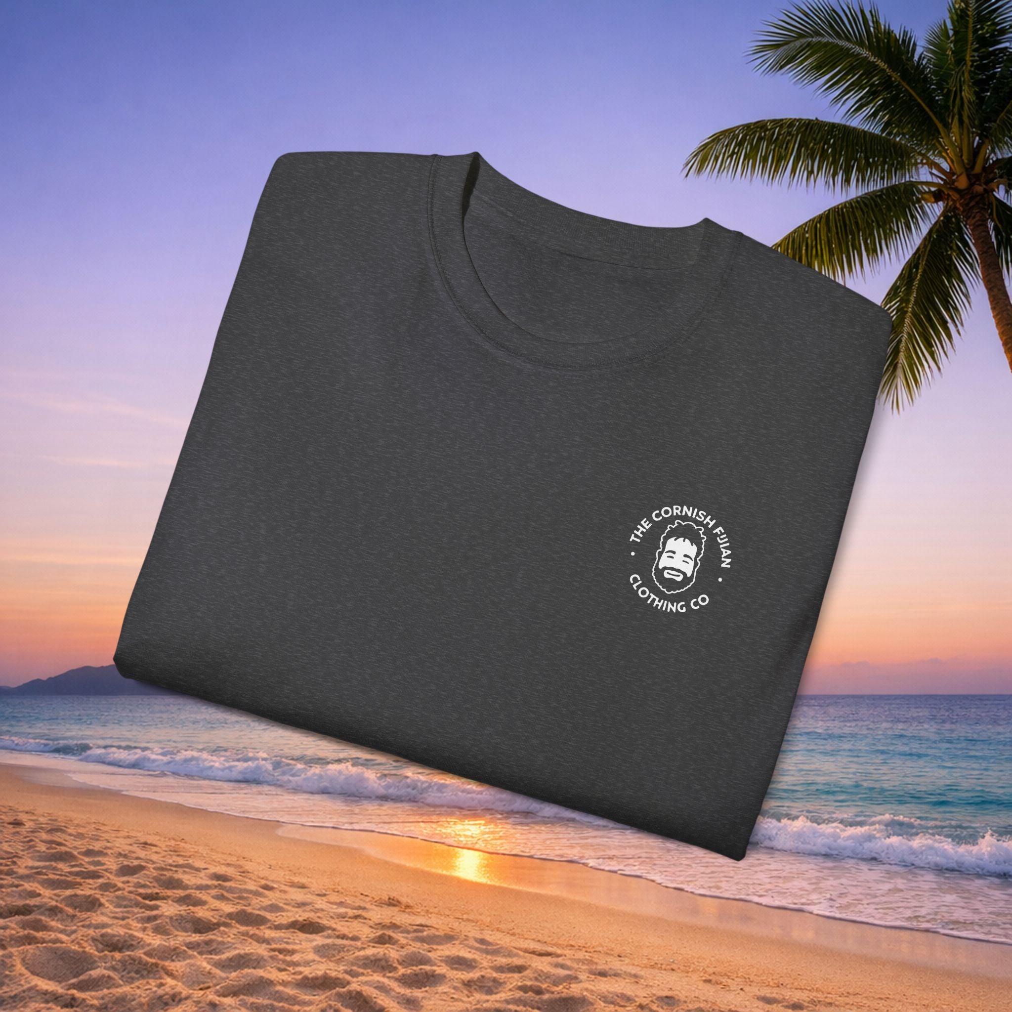 'The Cornish Fijian' Logo Tee — Medium weight T-shirt