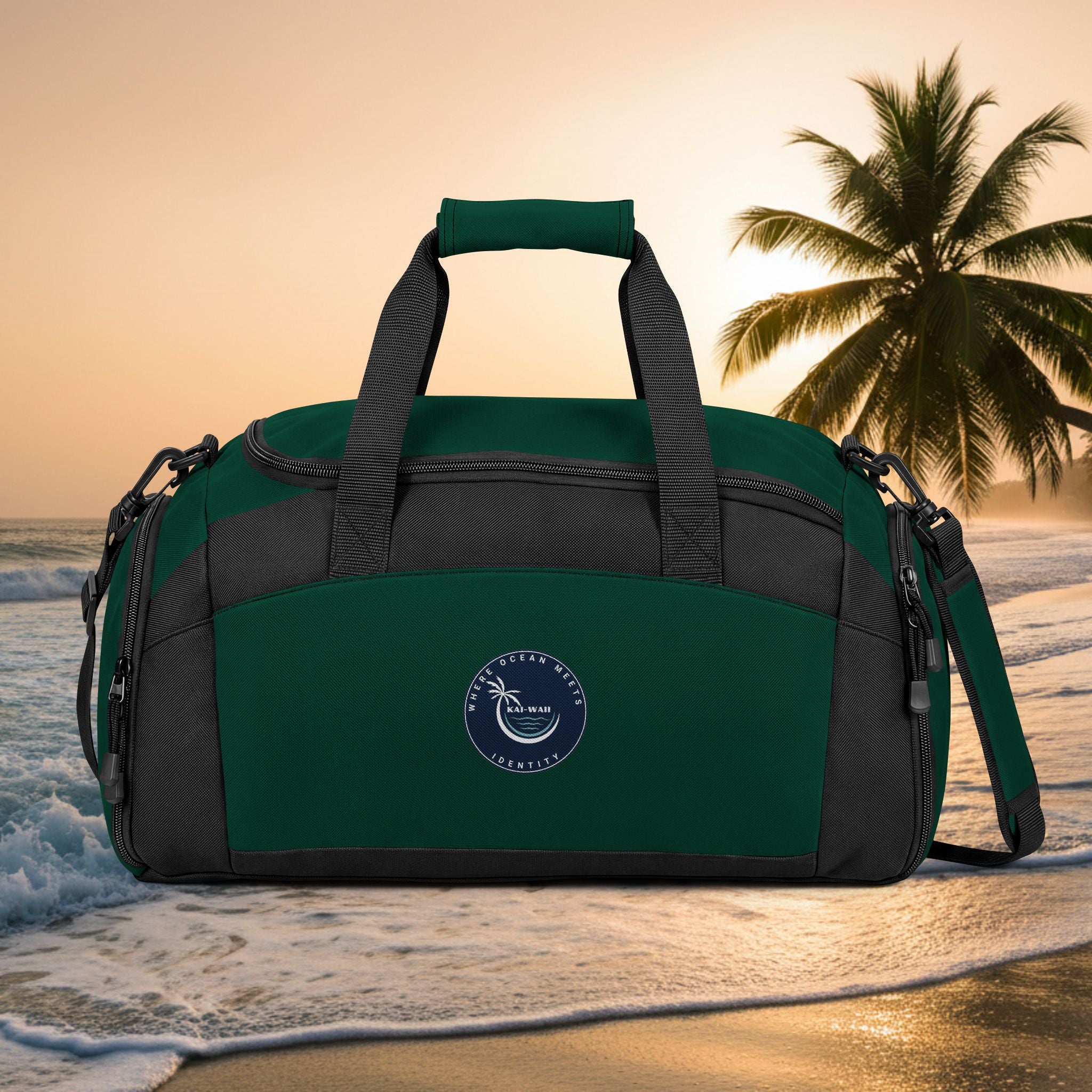Gym Bag — Coastal Whale Logo Duffel
