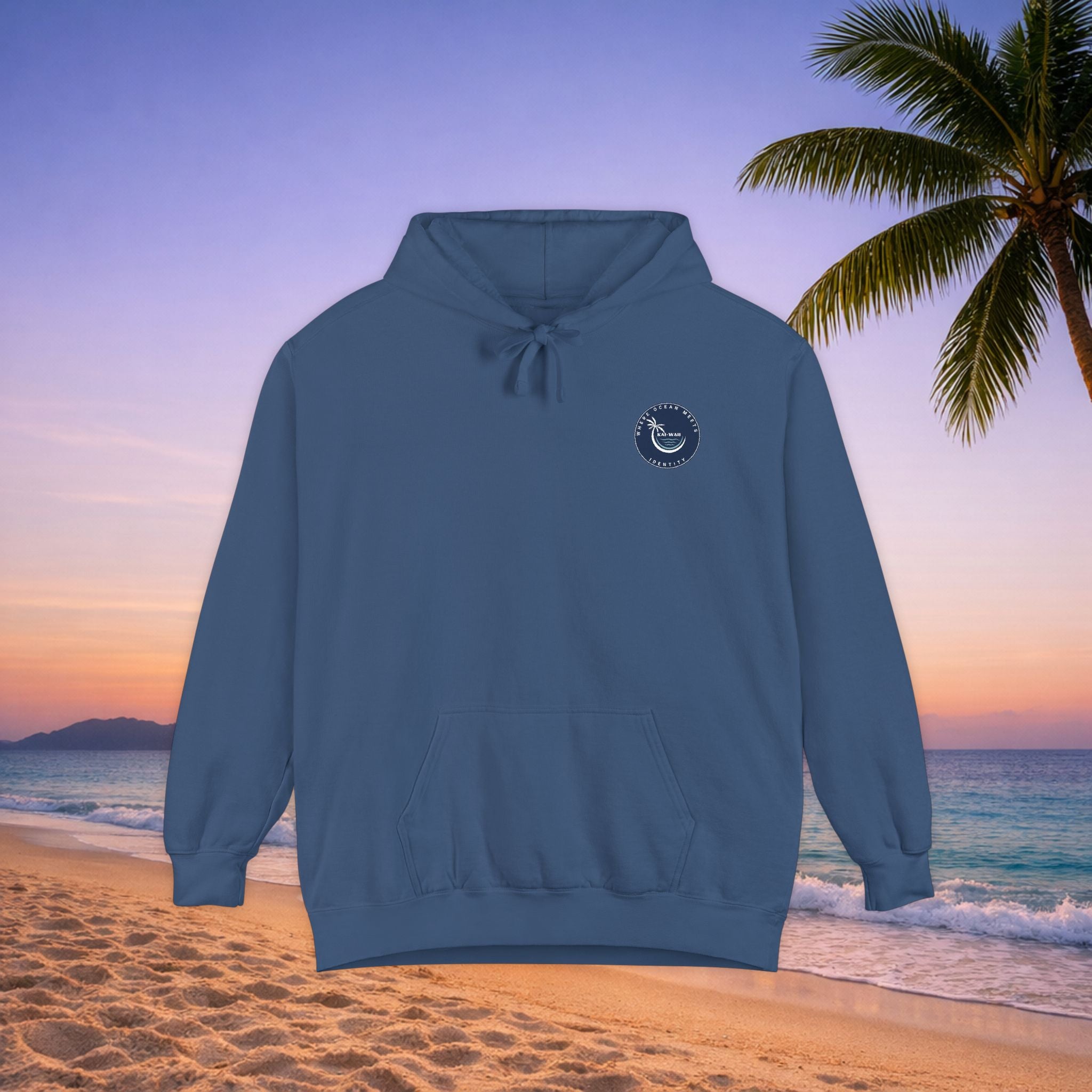 Hoodie - "Keep Calm and Let Jesus Take the Wheel" Nautical Graphic Hoodie