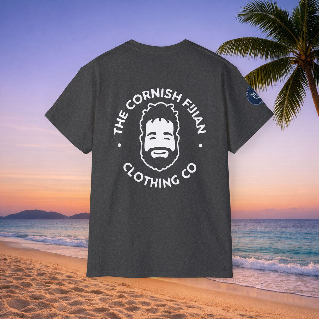 'The Cornish Fijian' Logo Tee — Medium weight T-shirt