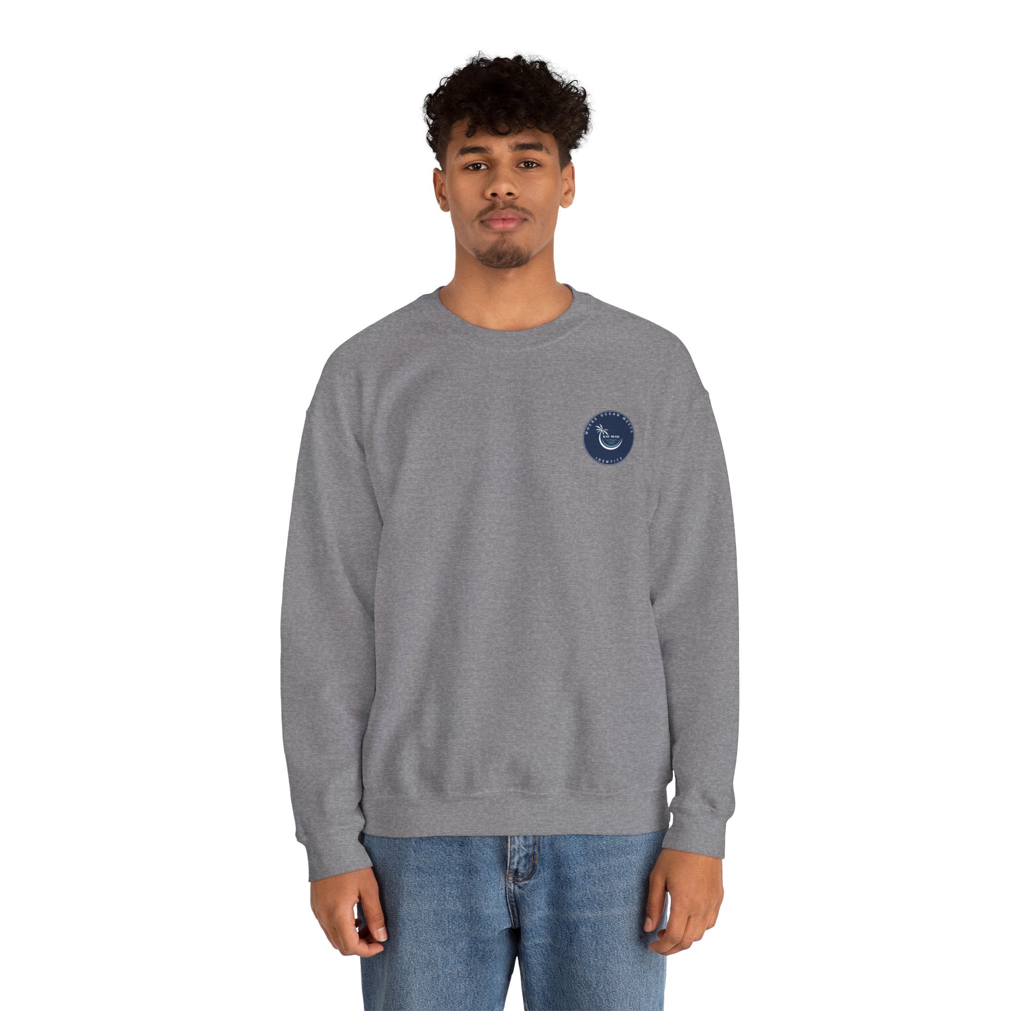 "Miners Never Walk Alone" Explorer Crewneck — Isaiah 40:29 Tribute