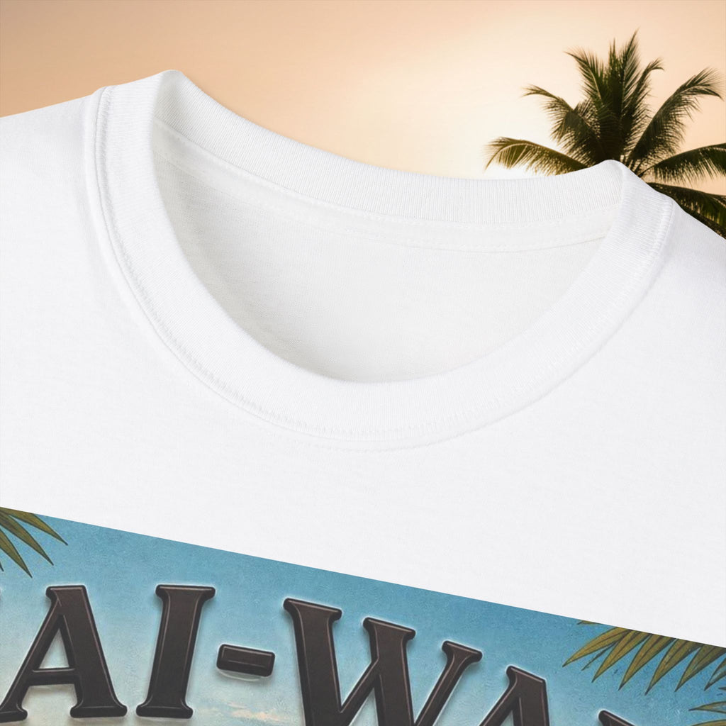 T-Shirt — KAI-WAII 'Paws and Relax' Beach Dog Graphic Tee