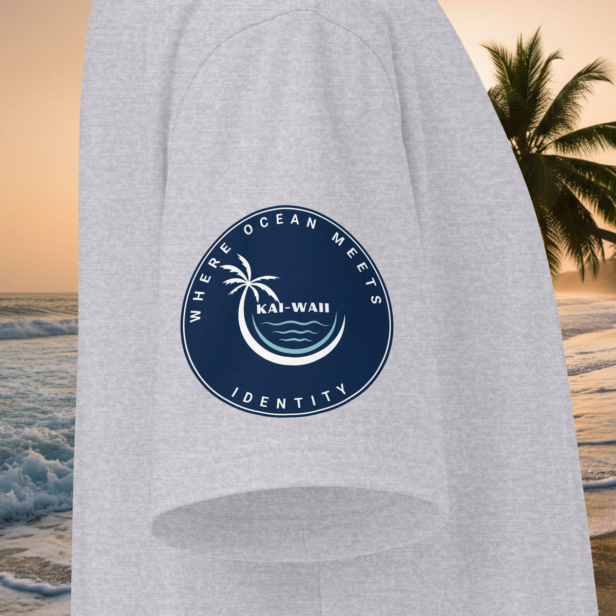Ocean Escape T-Shirt — "KAI-WAII" Whale Graphic Premium Beach Tee