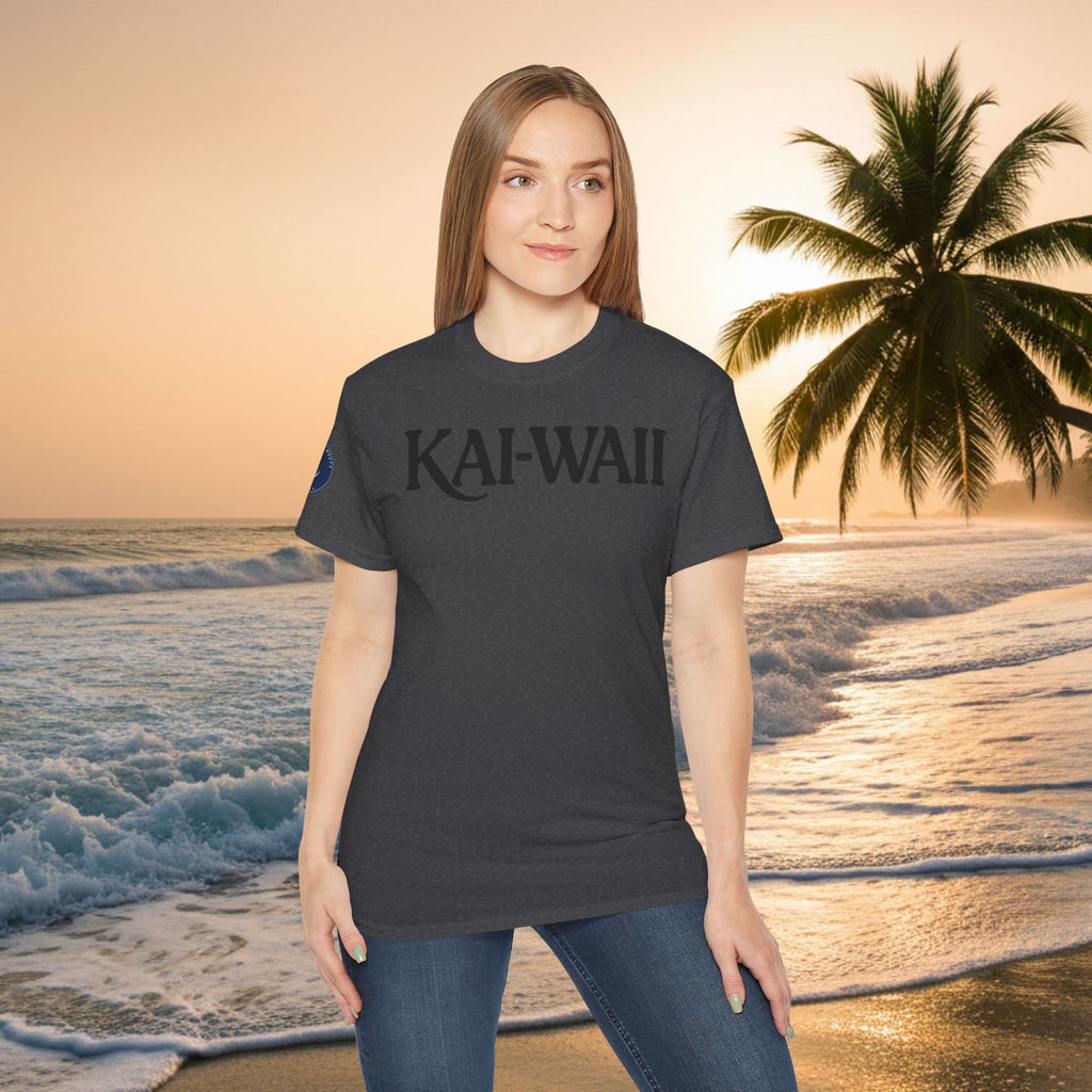 KAI_WAII Beach T-Shirt — Vintage Hawaiian Surf Tee