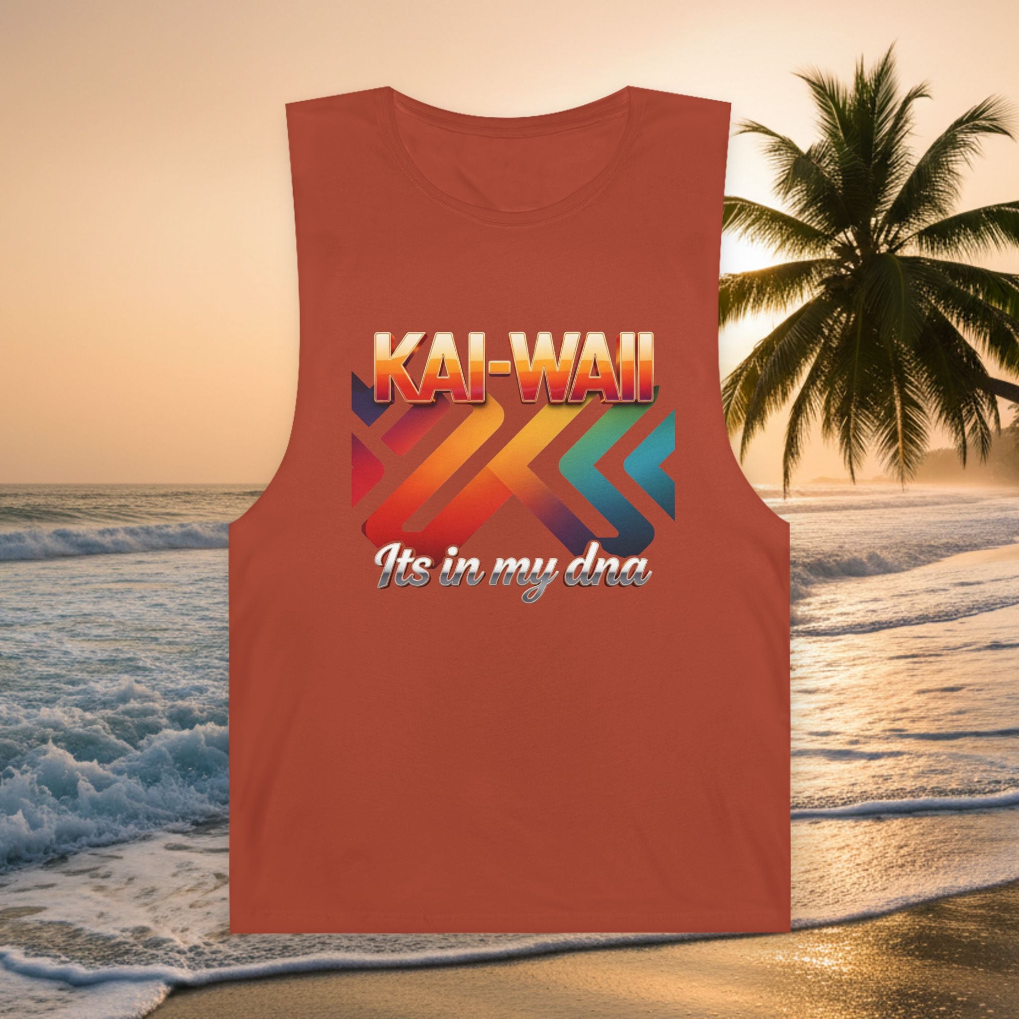 Tank Top — Retro "KAI-WAII It's in my dna" Graphic
