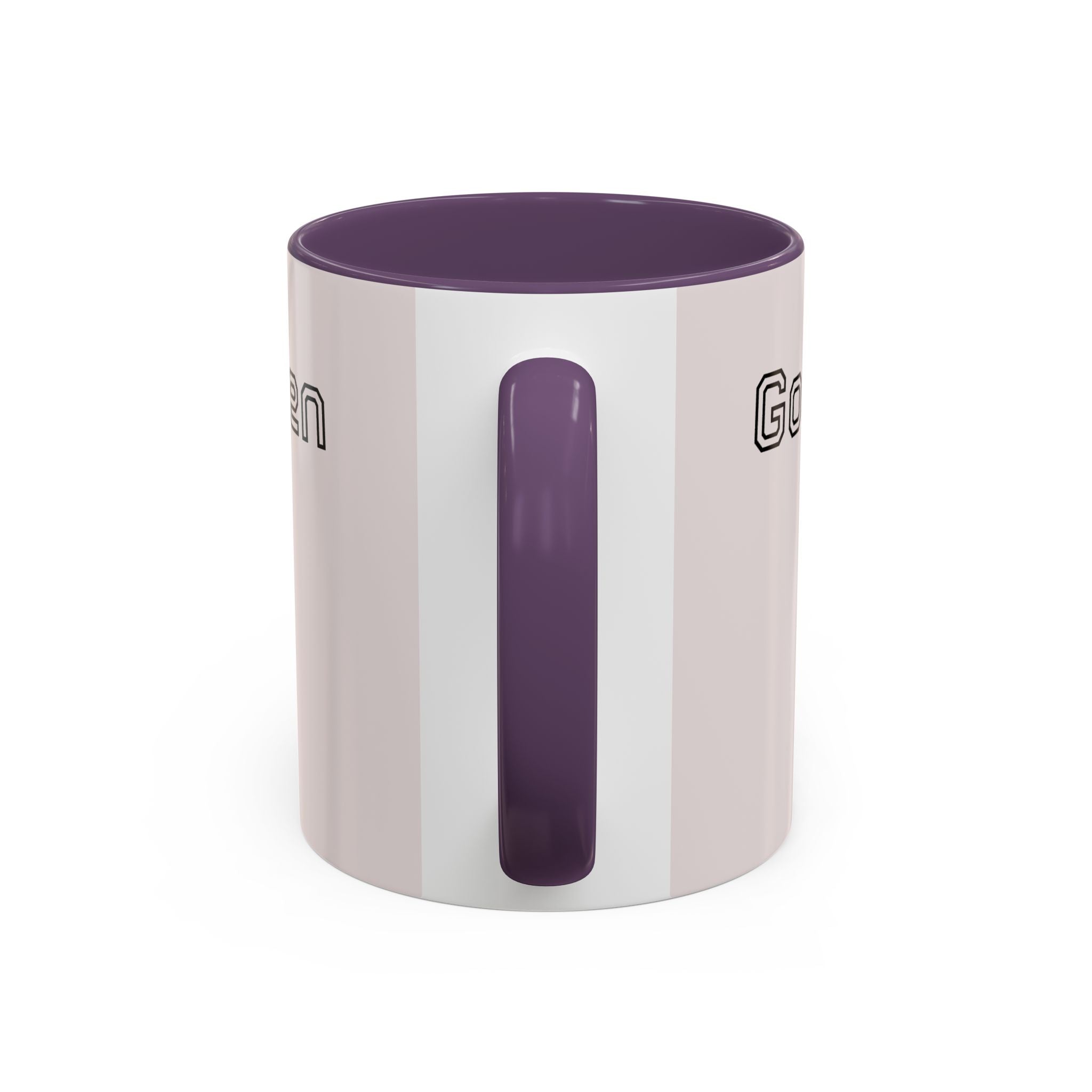 Motivational Accent Coffee Mug — "God Made It Happen" Inspirational Latte Mug