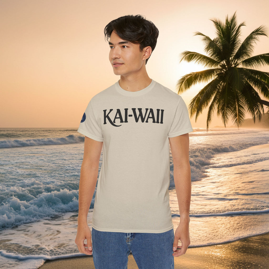 KAI_WAII Beach T-Shirt — Vintage Hawaiian Surf Tee