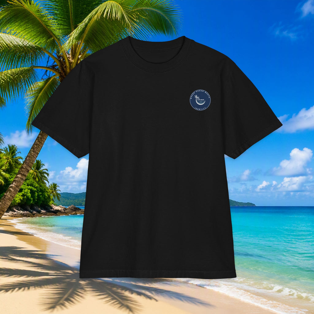 Ocean Is My Escape T‑Shirt — Coastal Whale & Seashell Premium Graphic Tee