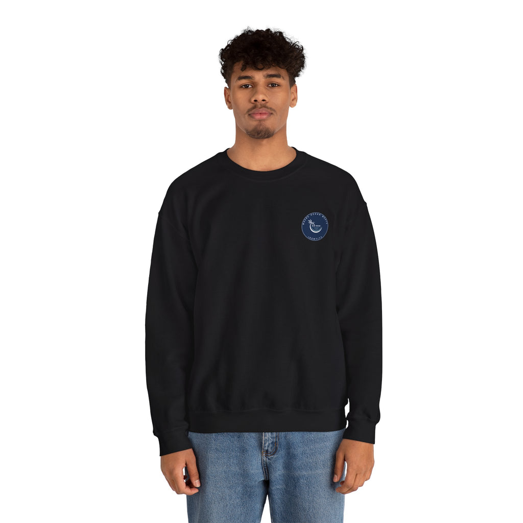 "Miners Never Walk Alone" Explorer Crewneck — Isaiah 40:29 Tribute