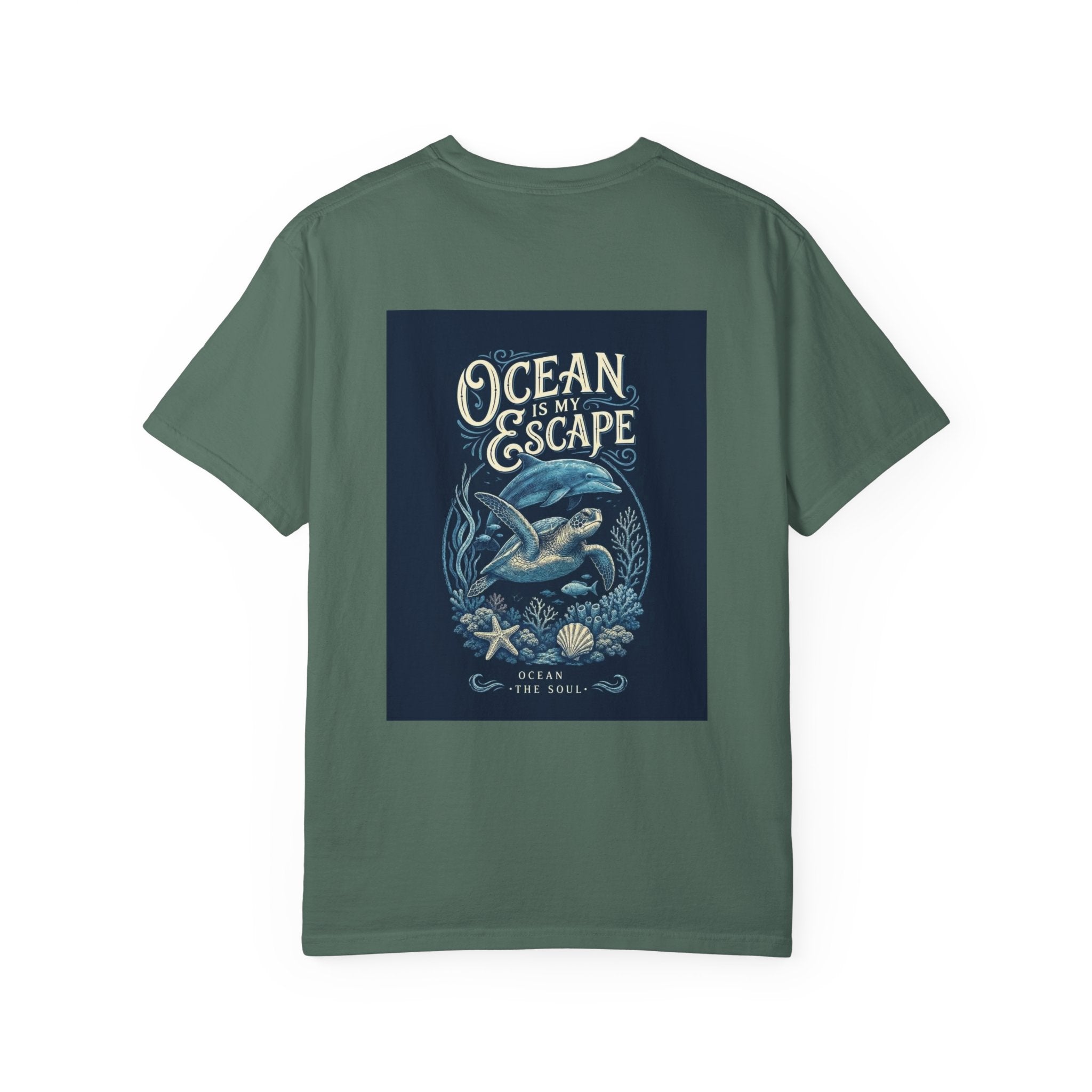 Ocean Escape T-Shirt — "Kai-Waii" Graphic Tee