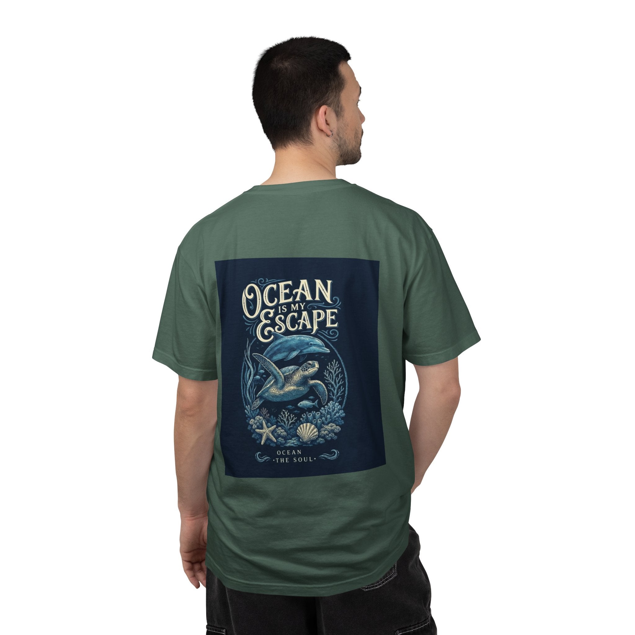 Ocean Escape T-Shirt — "Kai-Waii" Graphic Tee