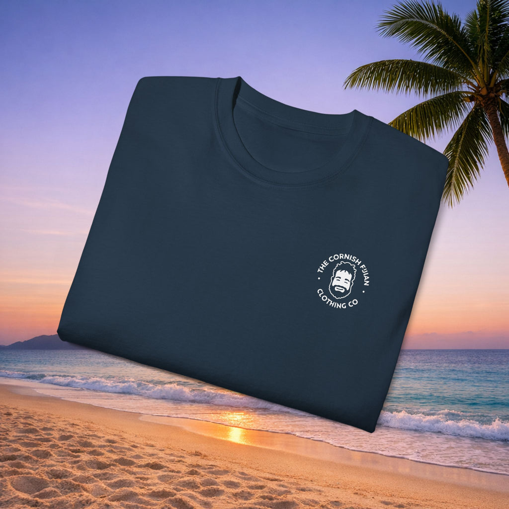'The Cornish Fijian' Logo Tee — Medium weight T-shirt