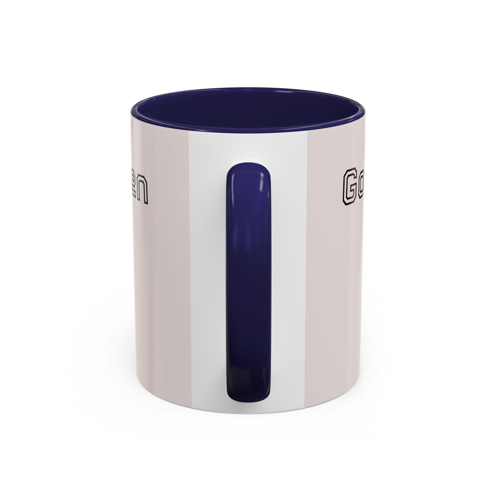 Motivational Accent Coffee Mug — "God Made It Happen" Inspirational Latte Mug