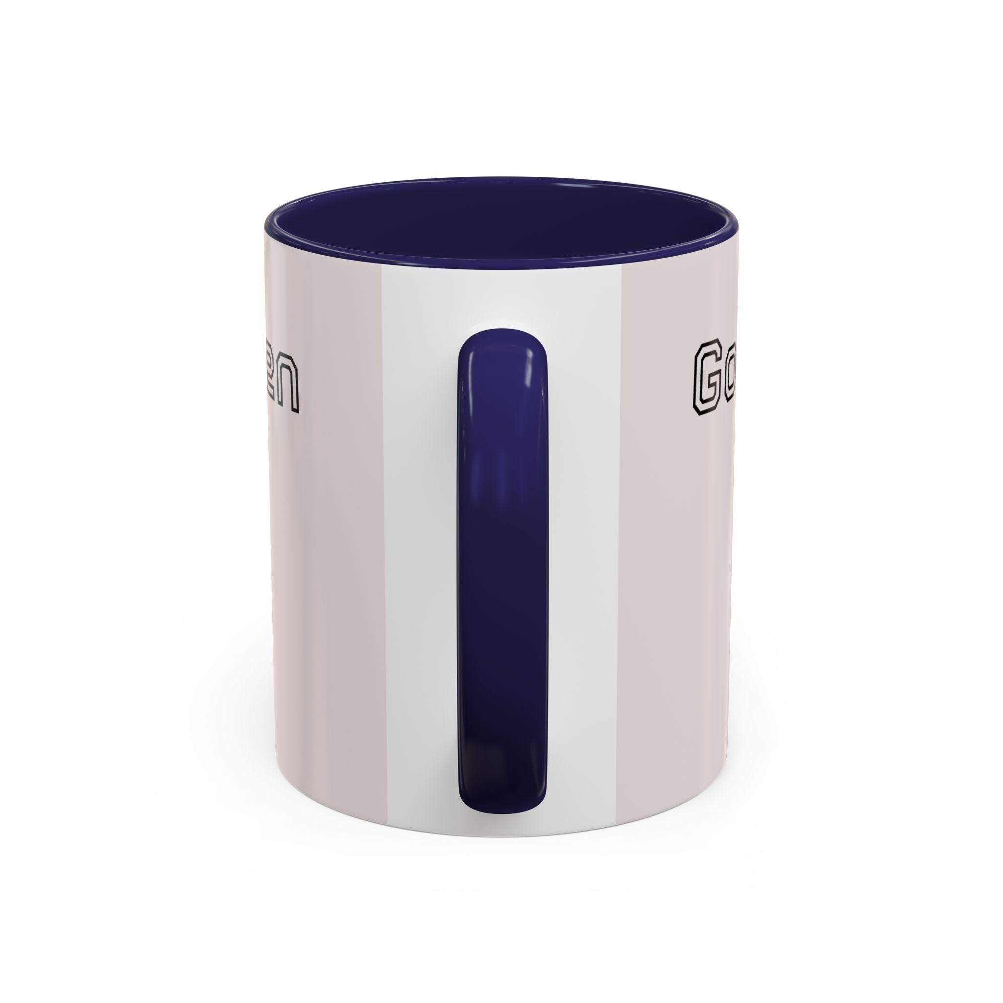 Motivational Accent Coffee Mug — "God Made It Happen" Inspirational Latte Mug