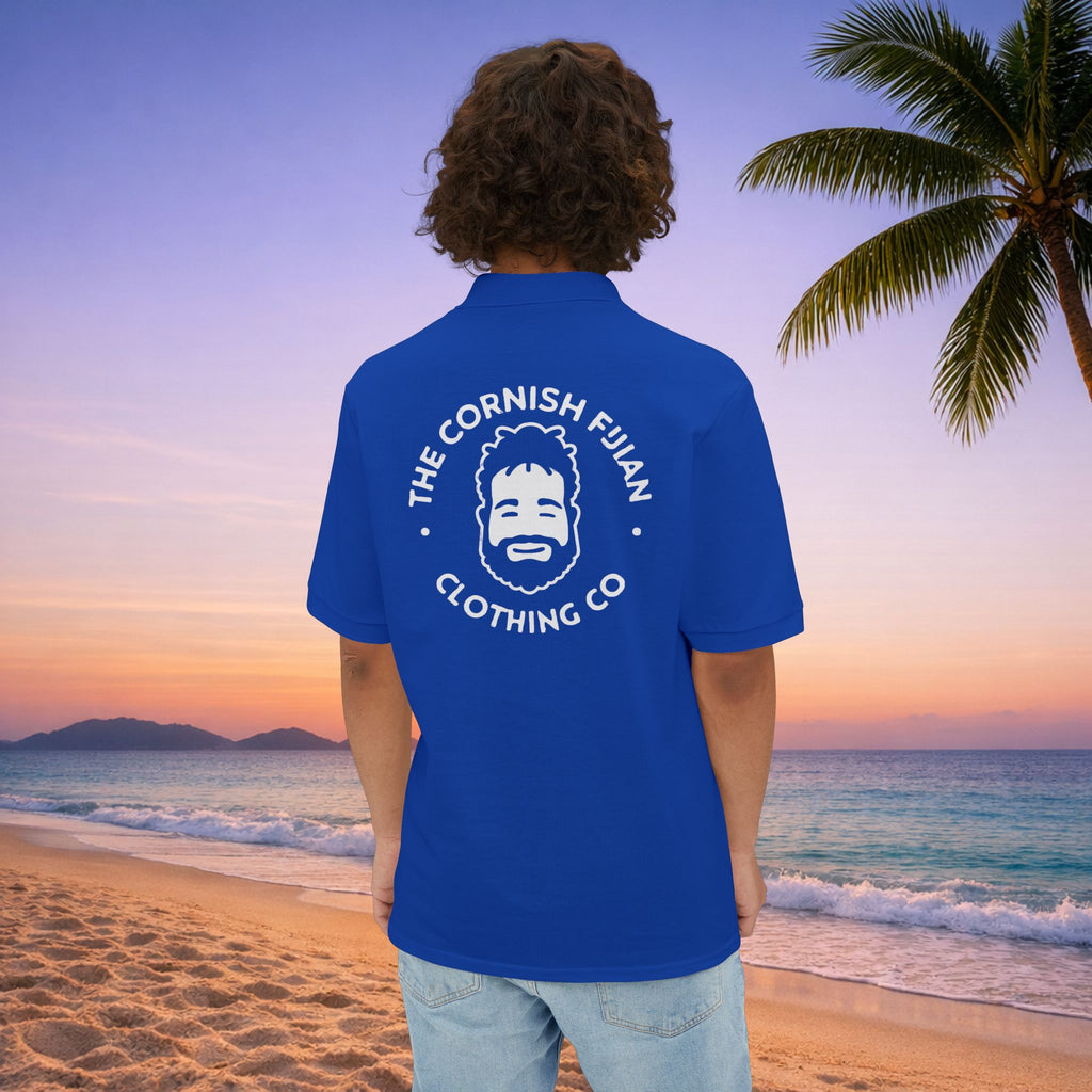 'The Cornish Fijian' - Men's Pique Polo